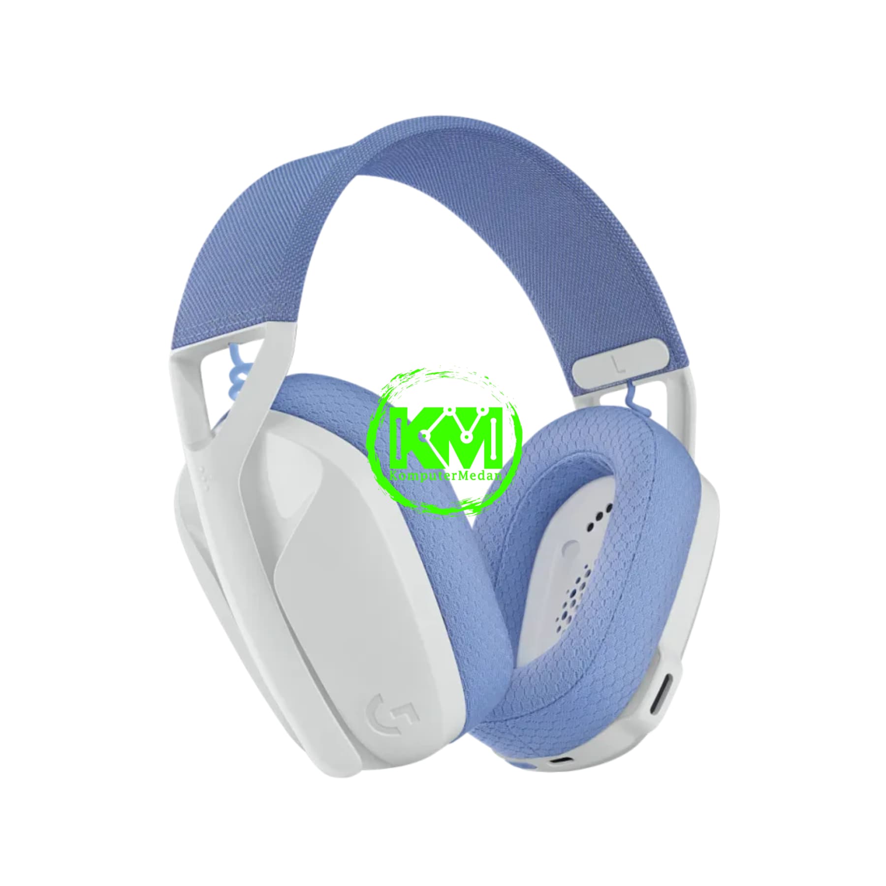 LOGITECH G435 LIGHTSPEED BLACK/BLUE/WHITE HEADSET GAMING - Image 2