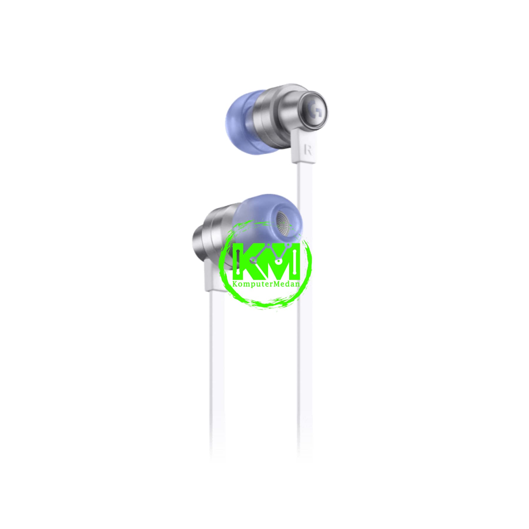 LOGITECH G333 BLACK/WHITE/PURPLE GAMING EARPHONE