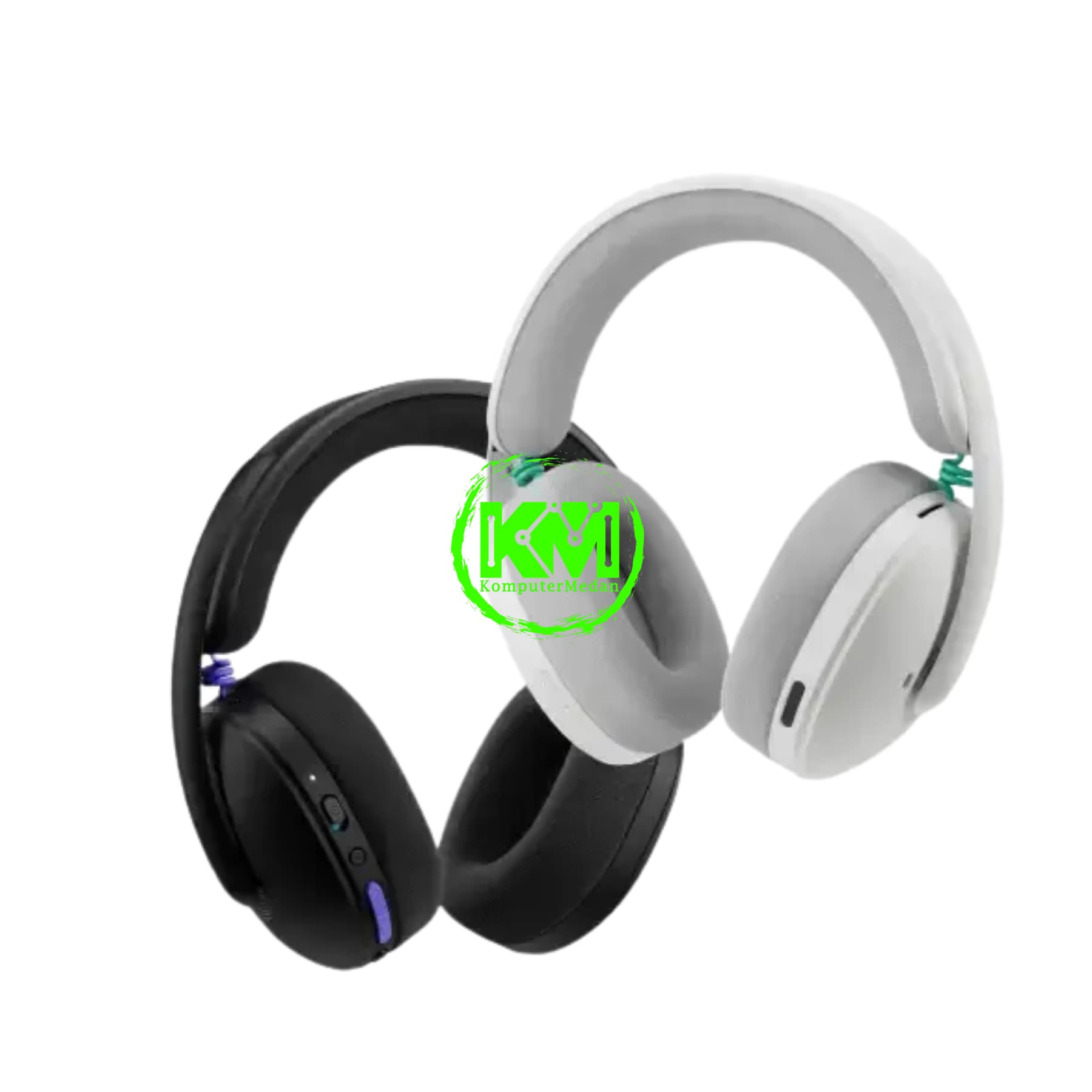 LOGITECH G325 LIGHTSPEED NIRKABEL BLACK/WHITE HEADSET GAMING - Image 2