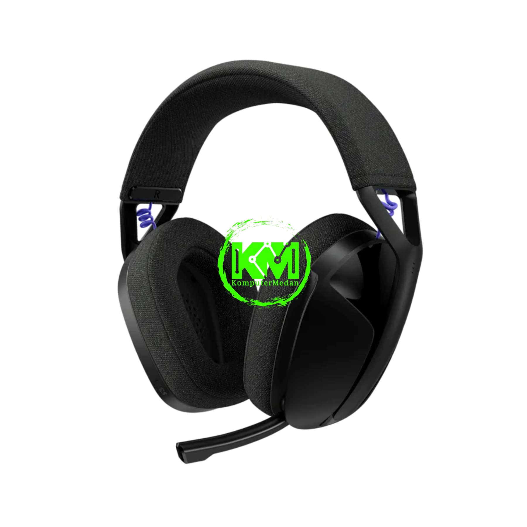 LOGITECH G321 LIGHTSPEED WIRELESS BLACK/WHITE GAMING HEADSET - Image 3
