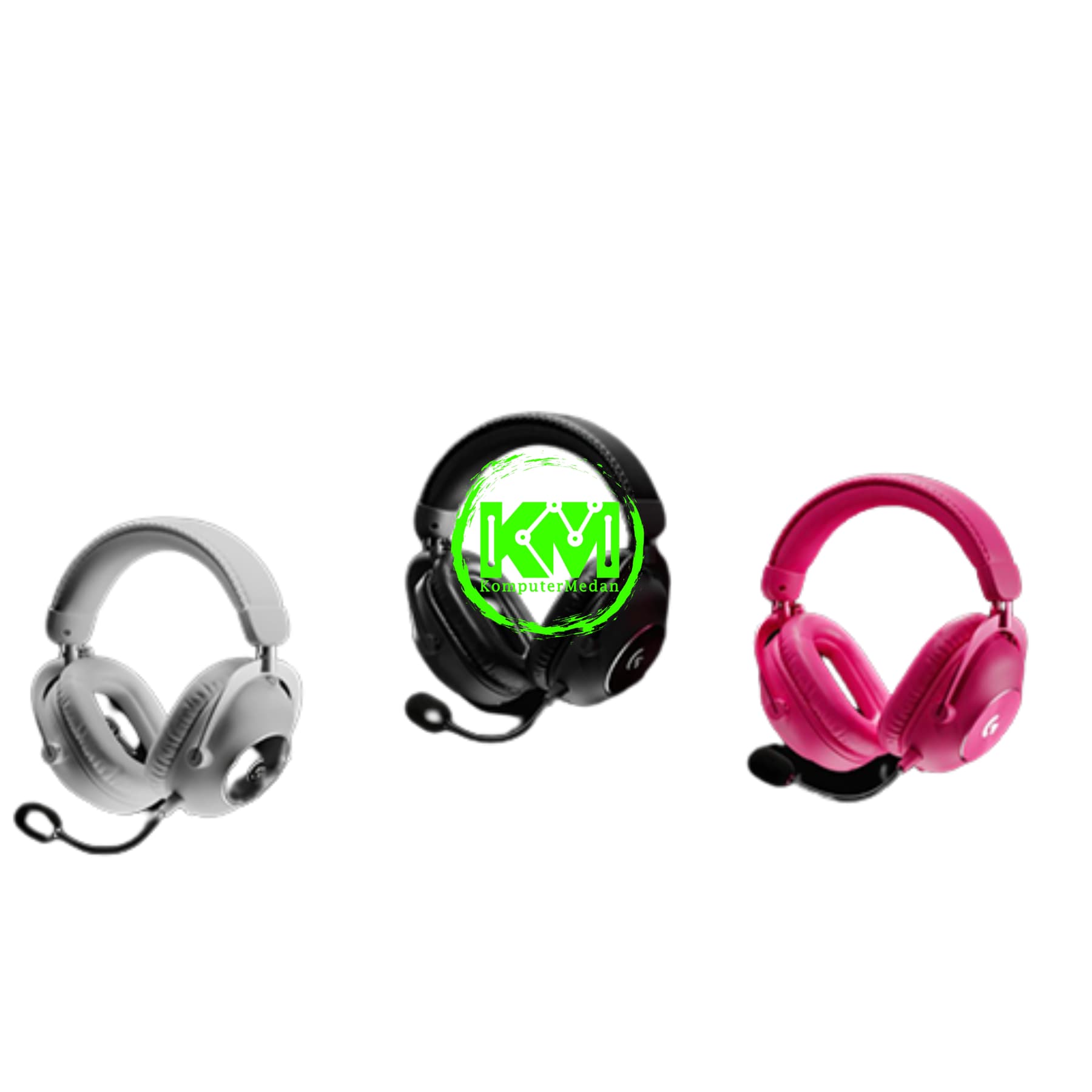 LOGITECH G PRO X 2 WIRELESS BLACK/WHITE/MAGENTA GAMING HEADSET - Image 1