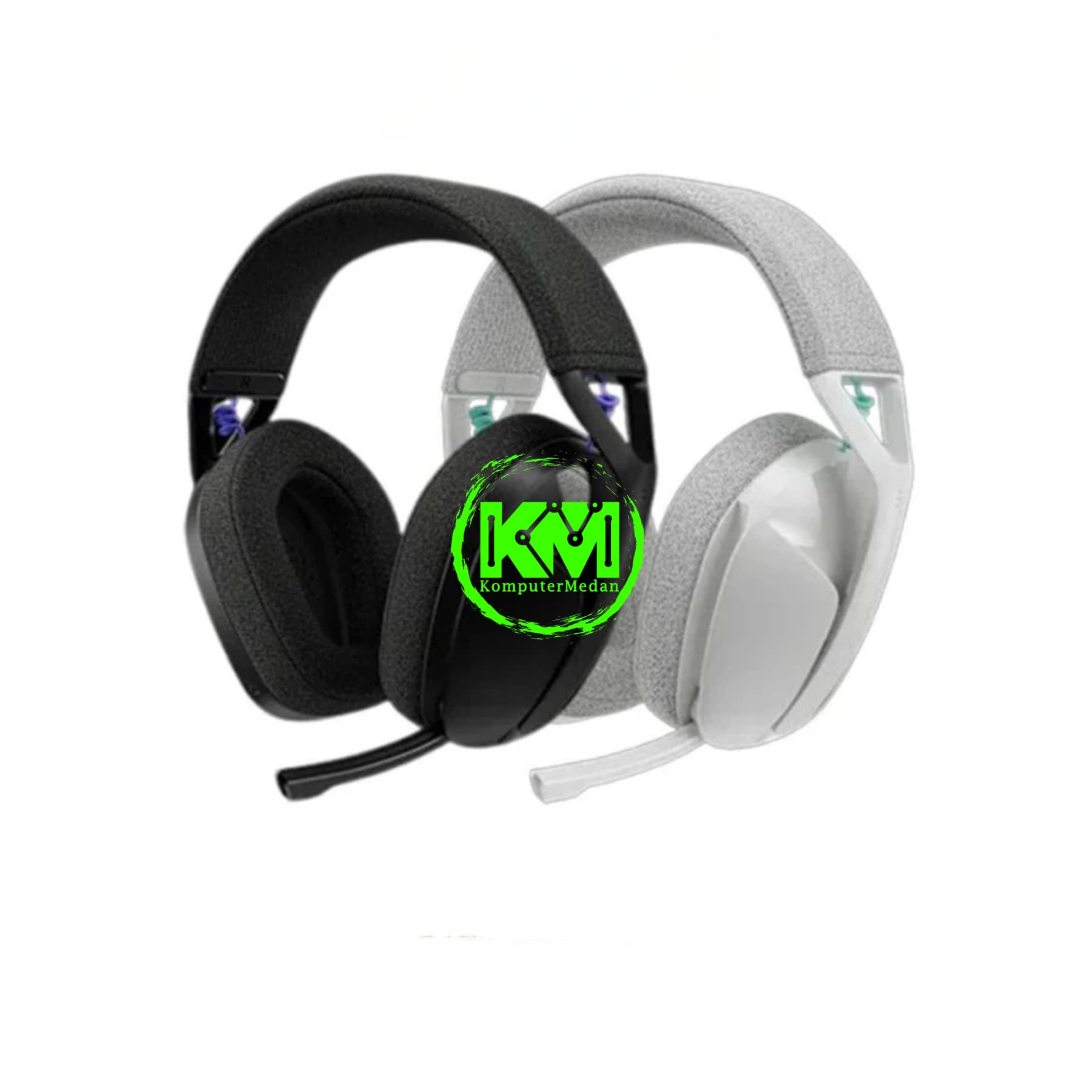LOGITECH G321 LIGHTSPEED WIRELESS BLACK/WHITE GAMING HEADSET - Image 2