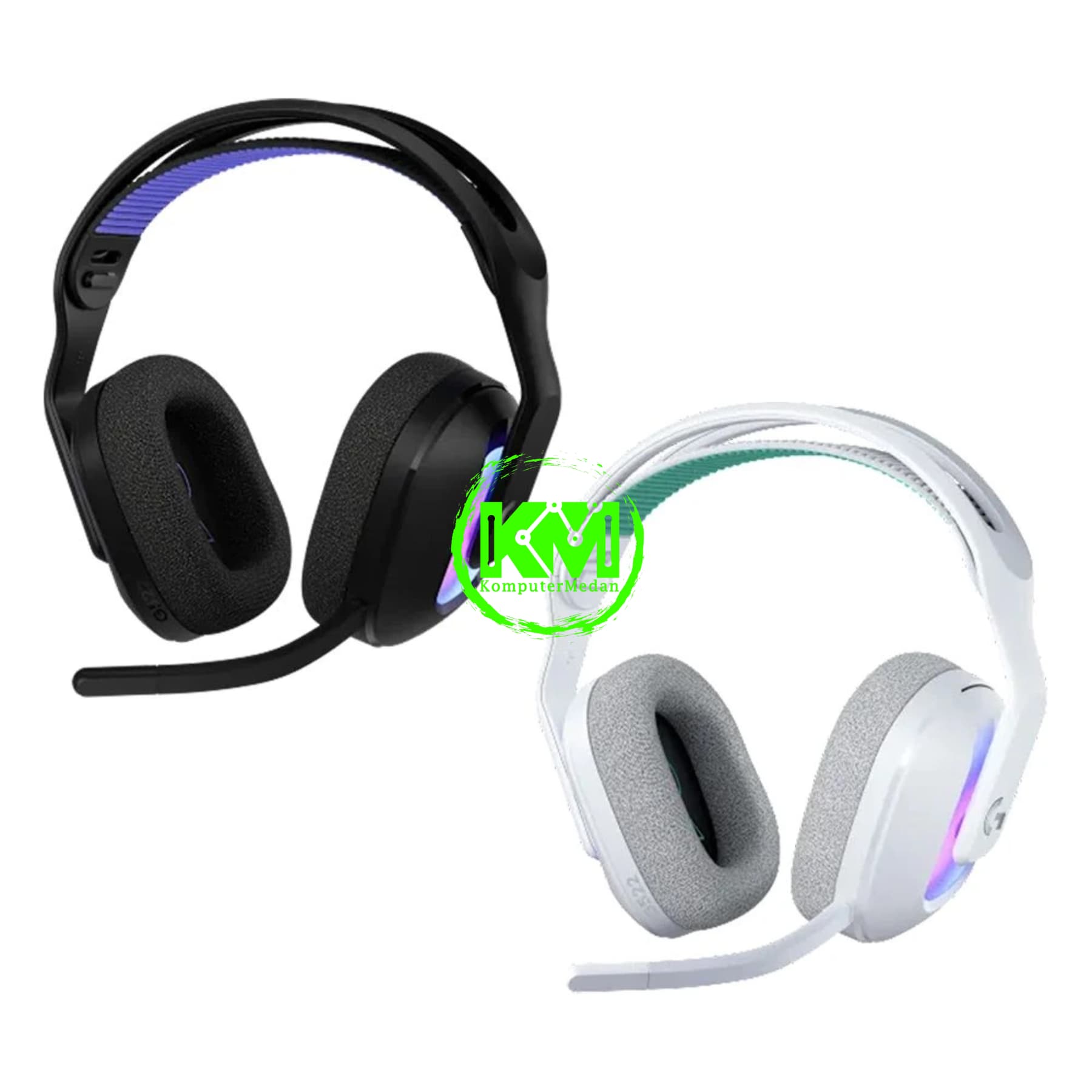LOGITECH G522 LIGHTSPEED BLACK/WHITE HEADSET GAMING - Image 2