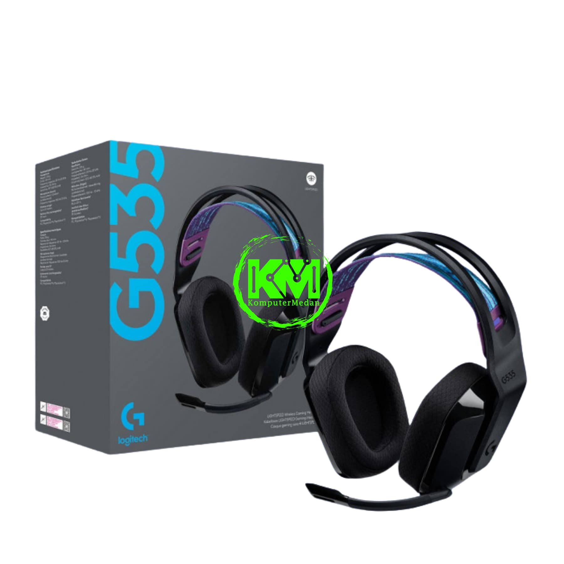 LOGITECH G535 LIGHTSPEED HEADSET GAMING - Image 5