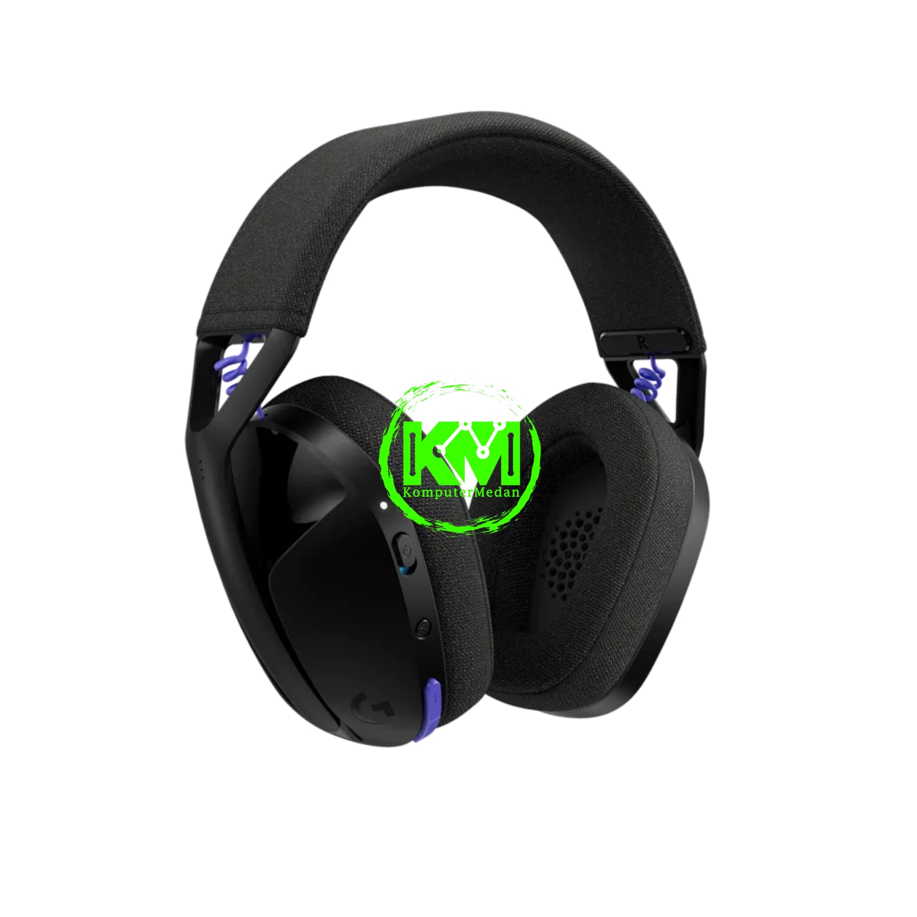 LOGITECH G321 LIGHTSPEED WIRELESS BLACK/WHITE GAMING HEADSET - Image 4
