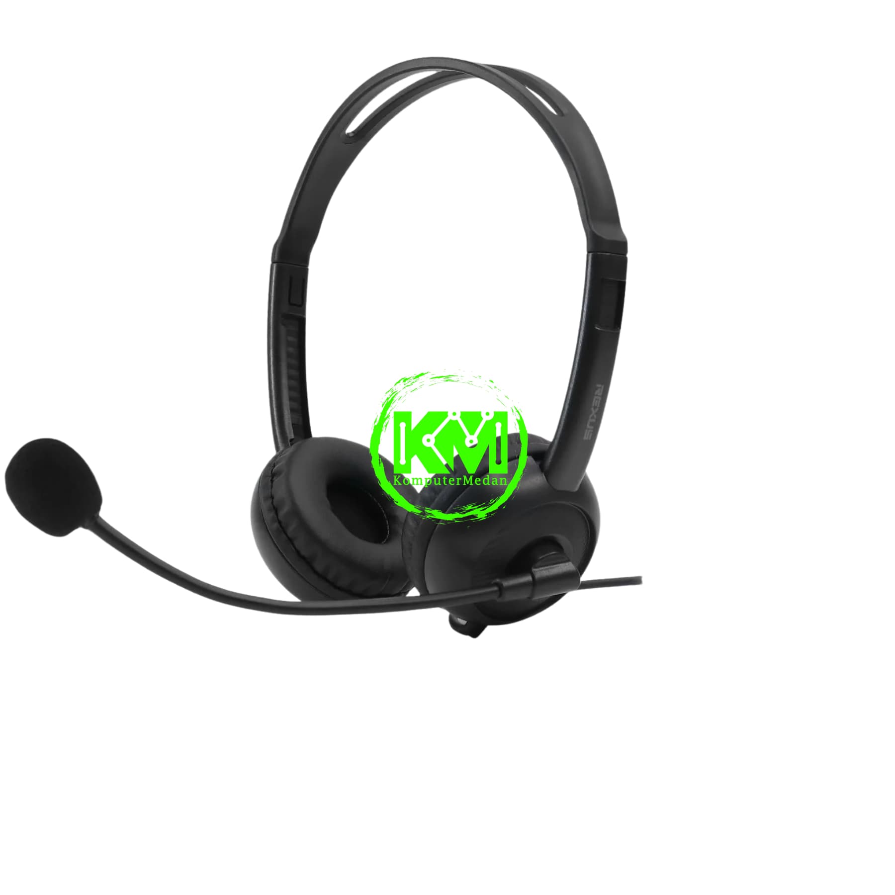 REXUS WO1 HEADSET STEREO BLACK