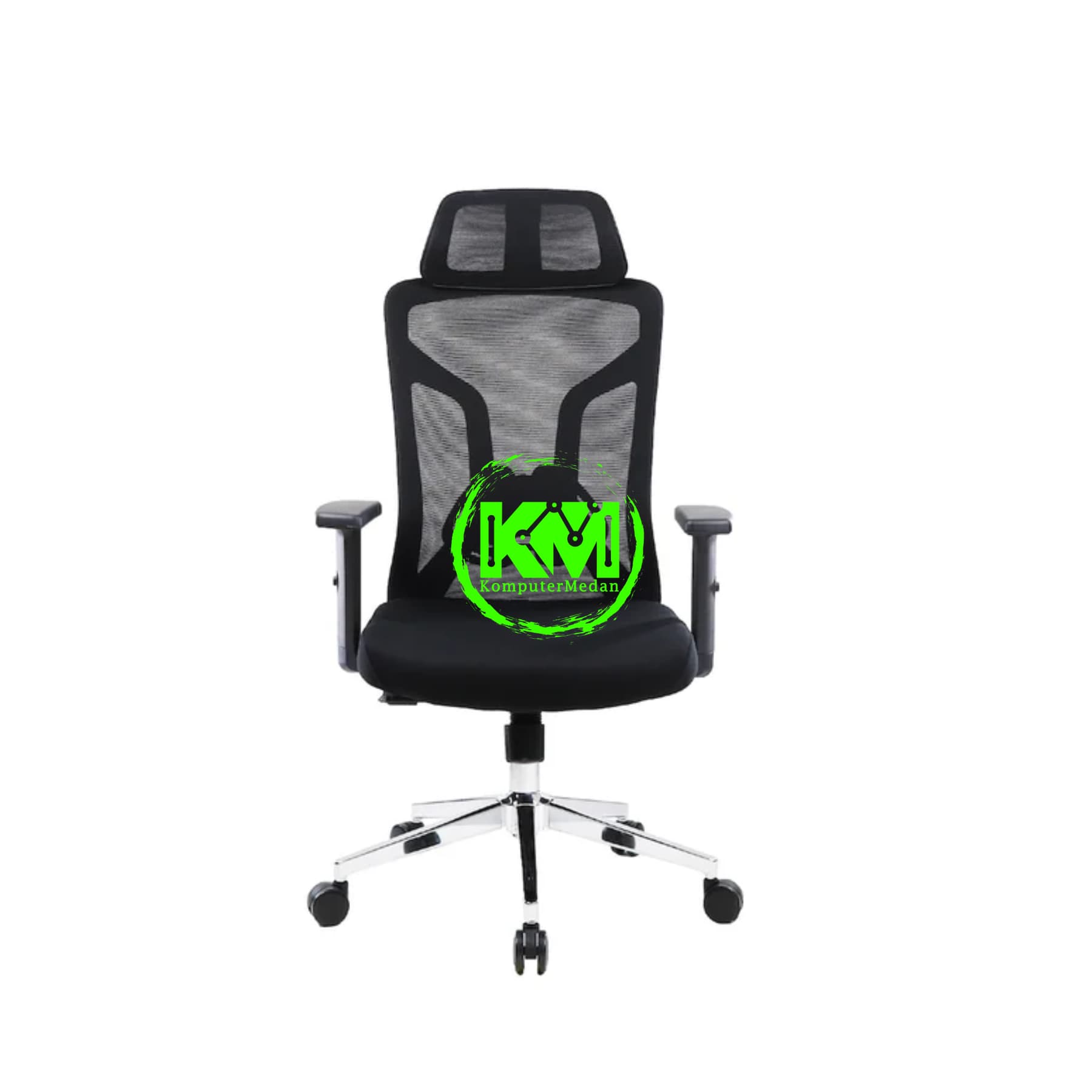 REXUS NC4 BLACK OFFICE CHAIR