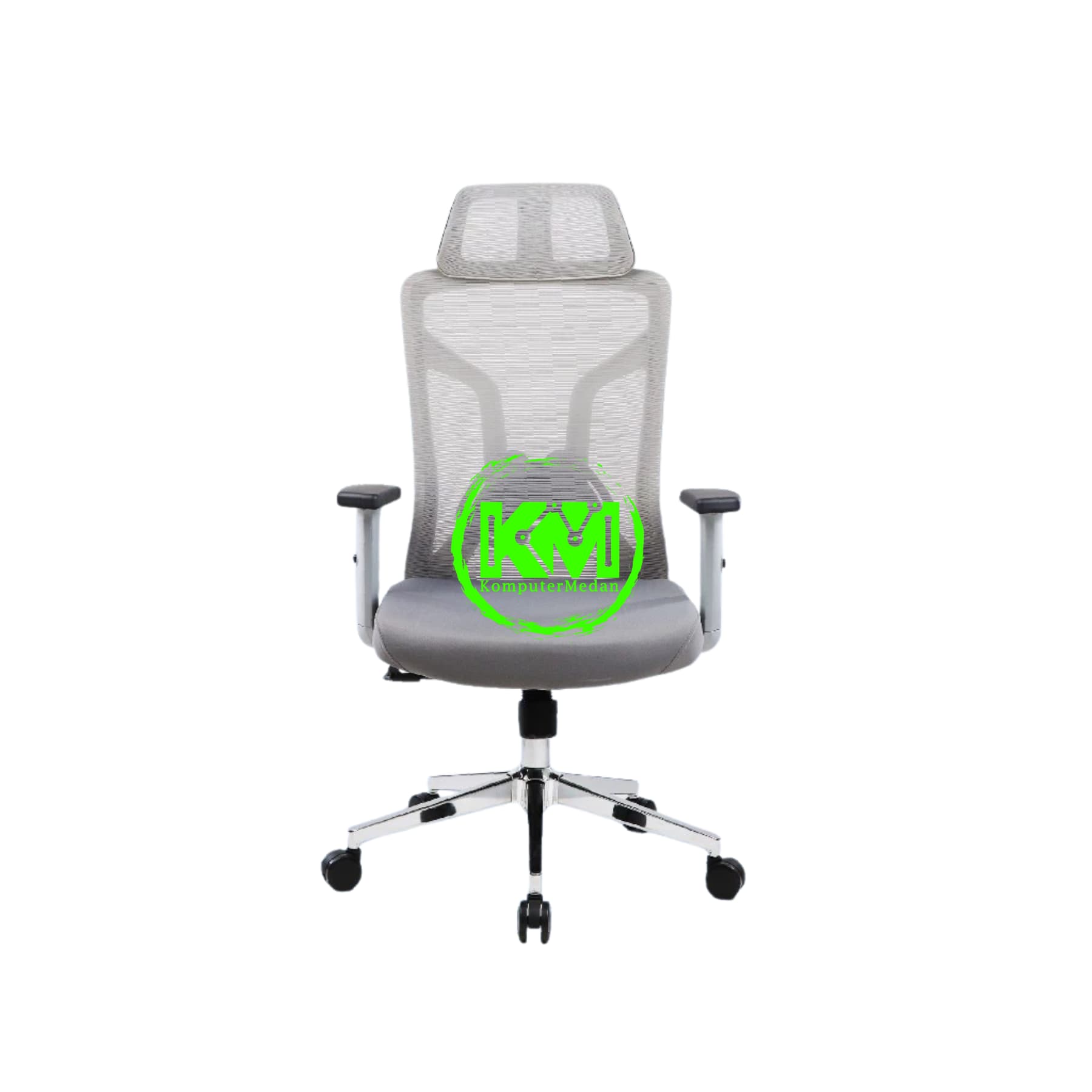 REXUS NC4 LIGHT GREY OFFICE CHAIR