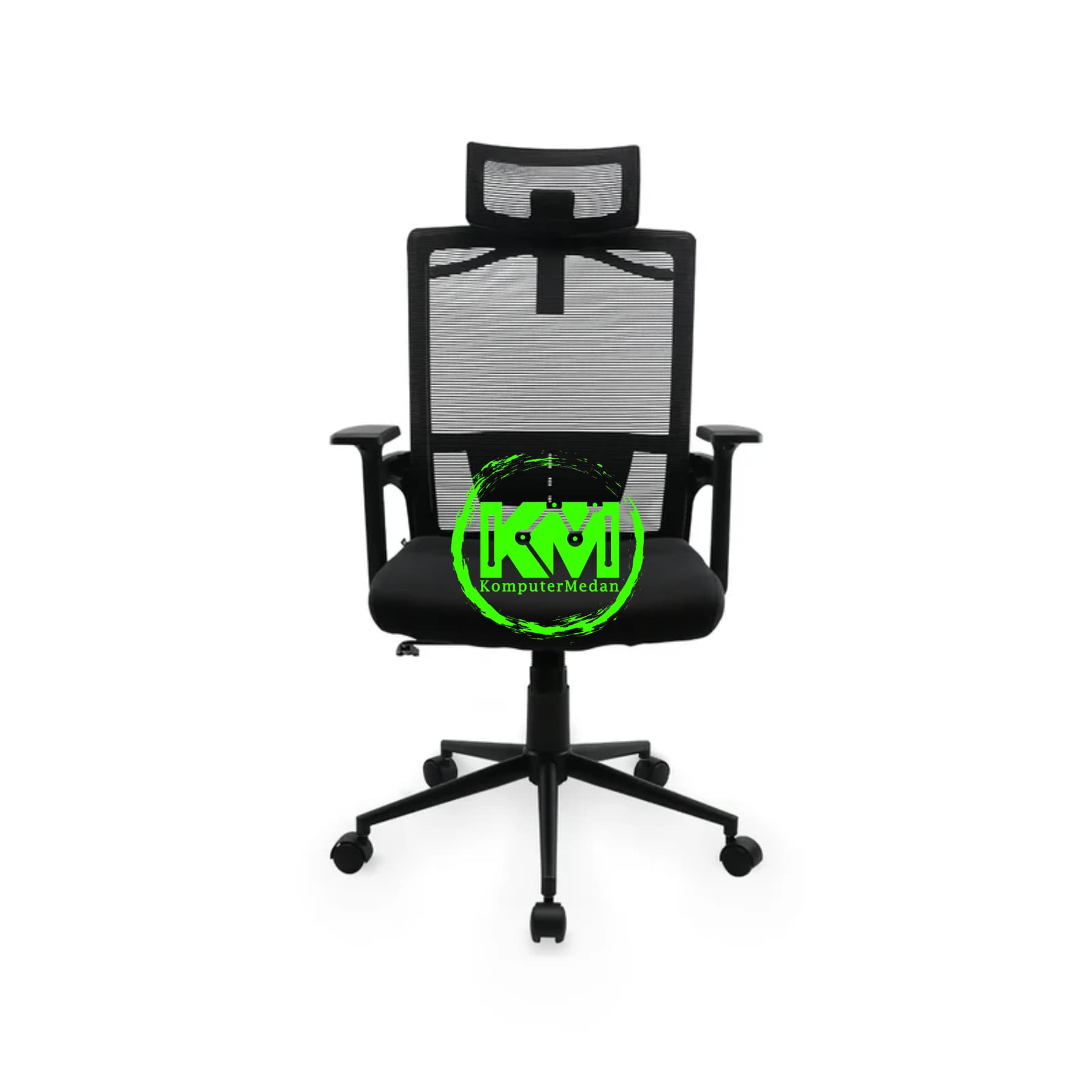 REXUS ERGONOMIC NC1 BLACK & GREY OFFICE CHAIR