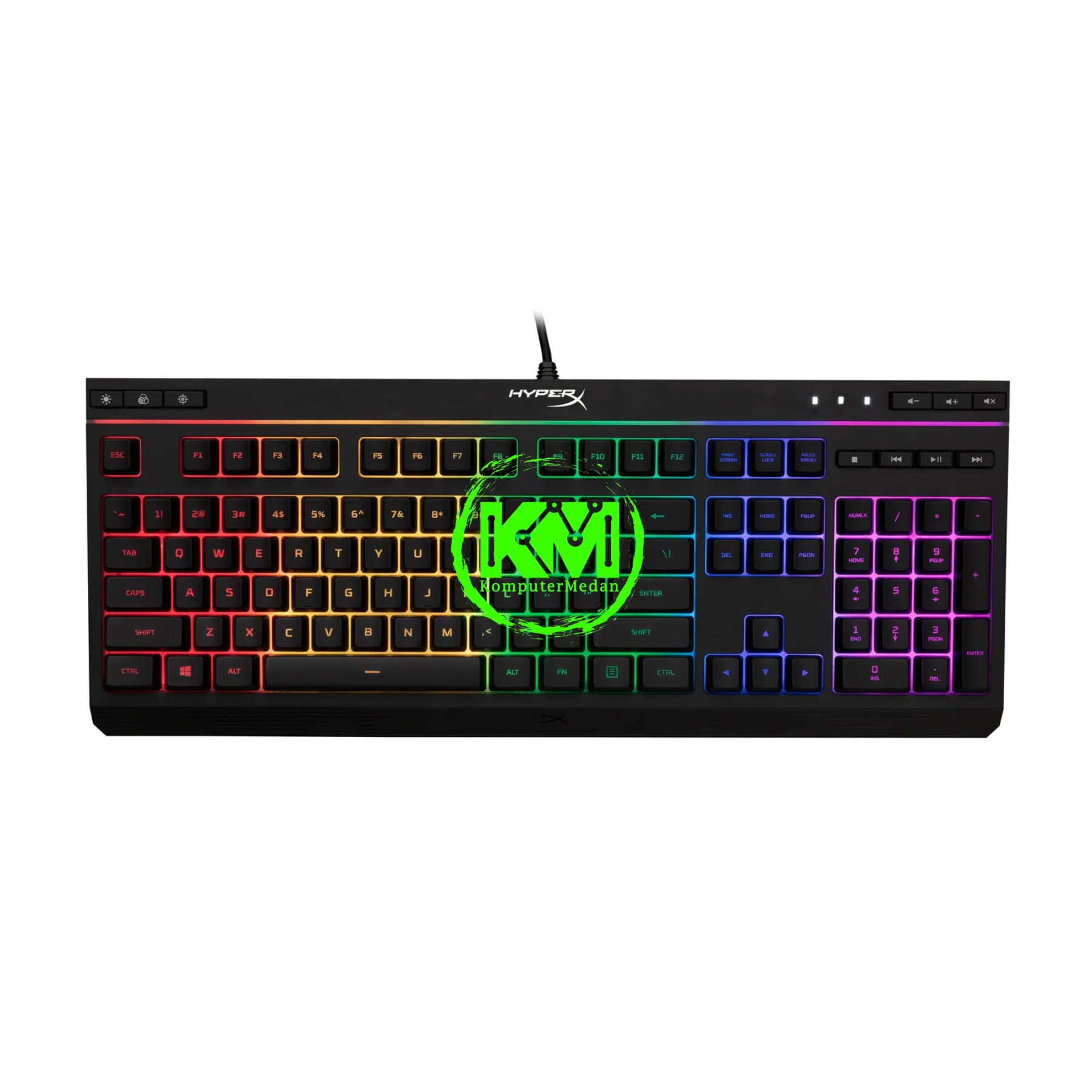 HYPERX ALLOY CORE RGB MEMBRANE GAMING KEYBOARD