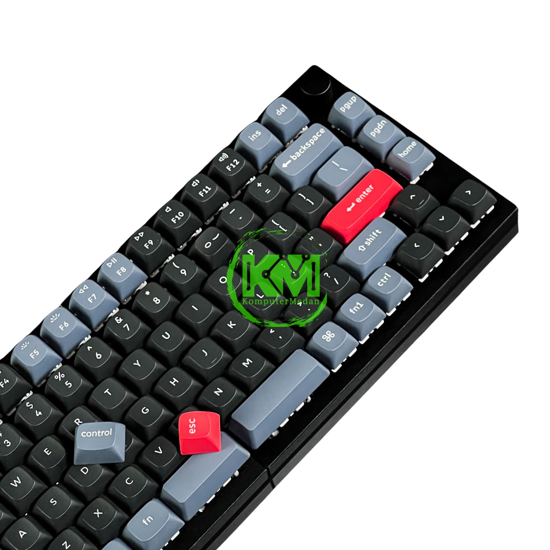 FANTECH ATOM PRO 96 MK914 BLACK MERCURY / GREY SATURN SWITCH BLUE/RED MECHANICAL KEYBOARD
