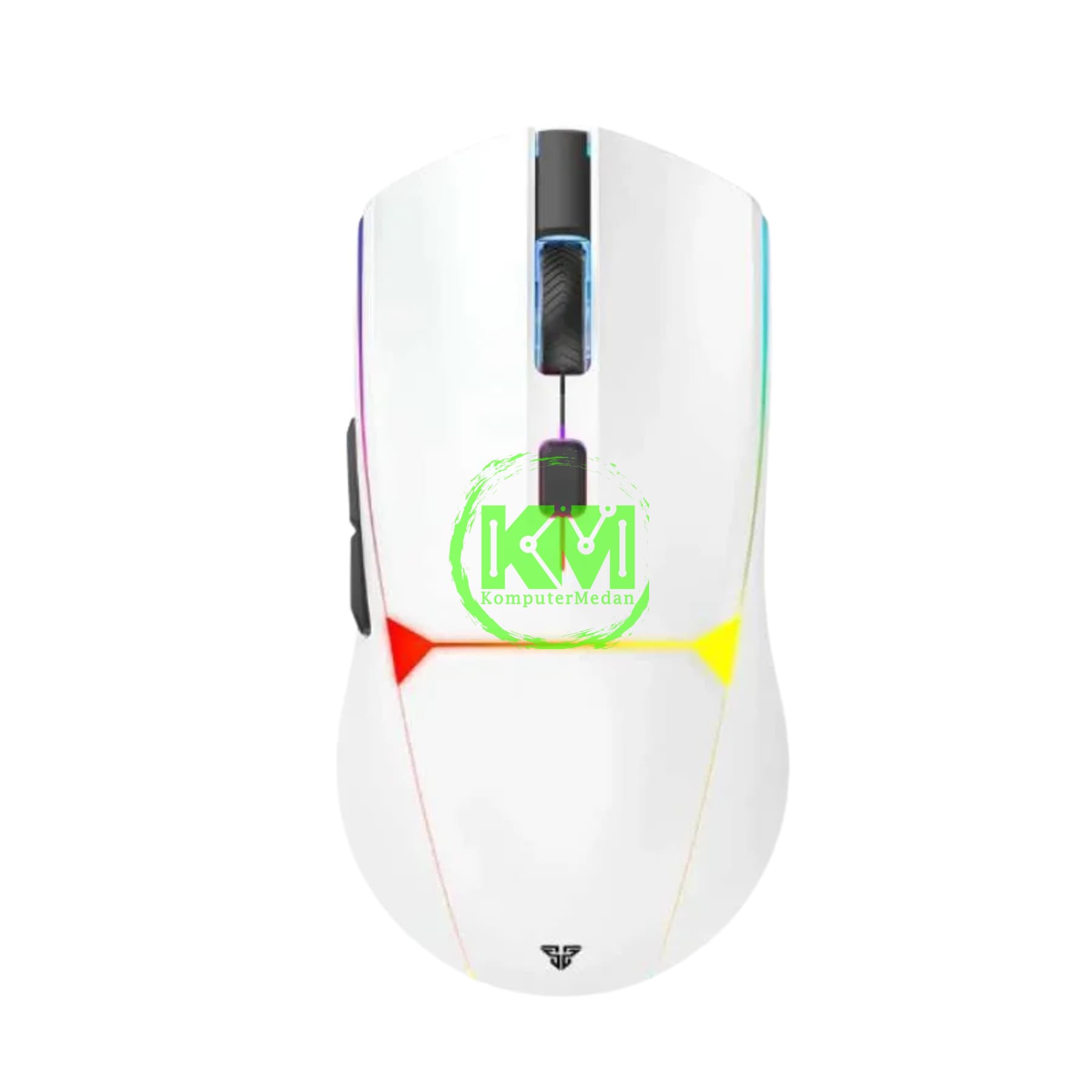FANTECH CRYPTO II WG7V2 BLACK / WHITE GAMING MOUSE