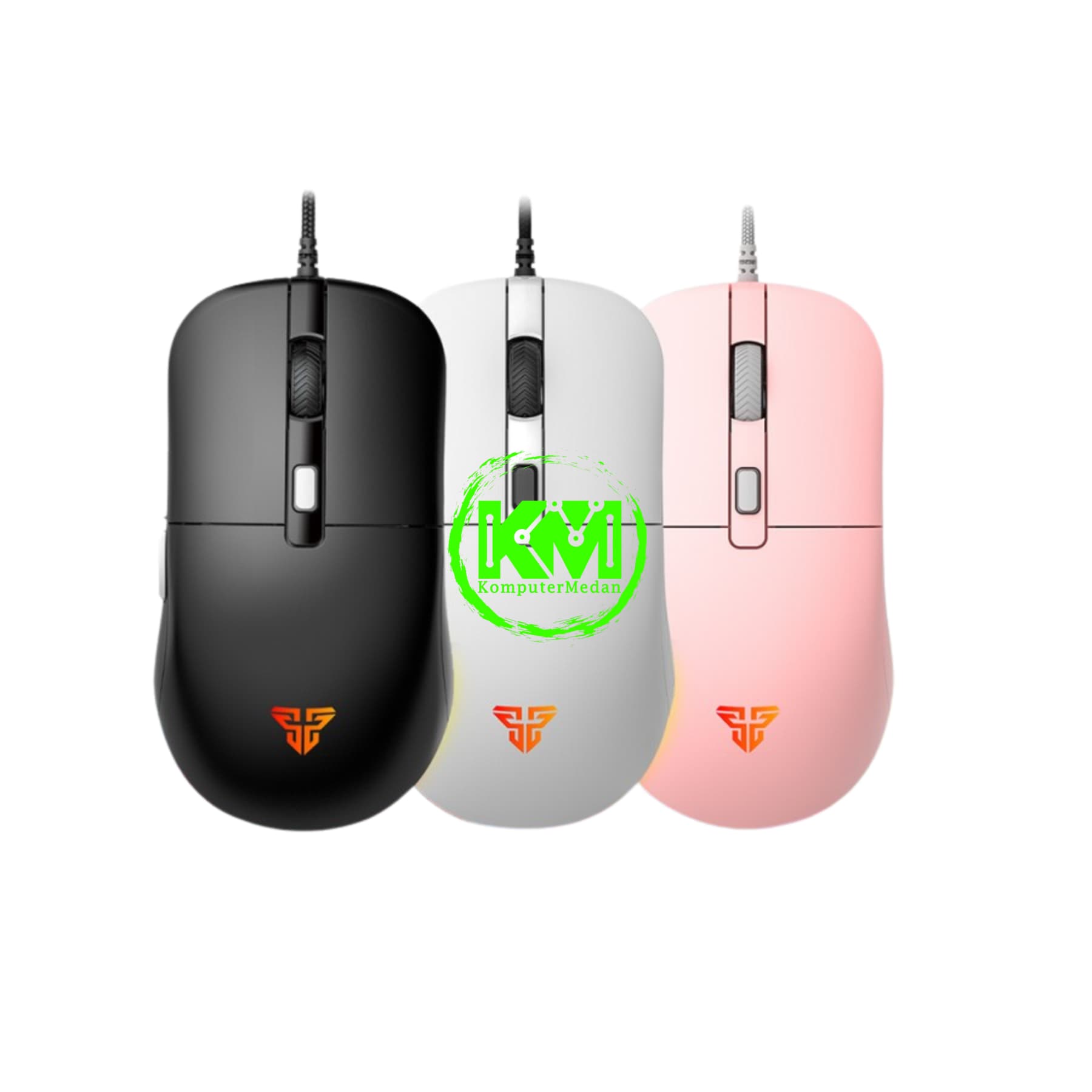 FANTECH KANATA S VX9S BLACK / WHITE / PINK GAMING MOUSE