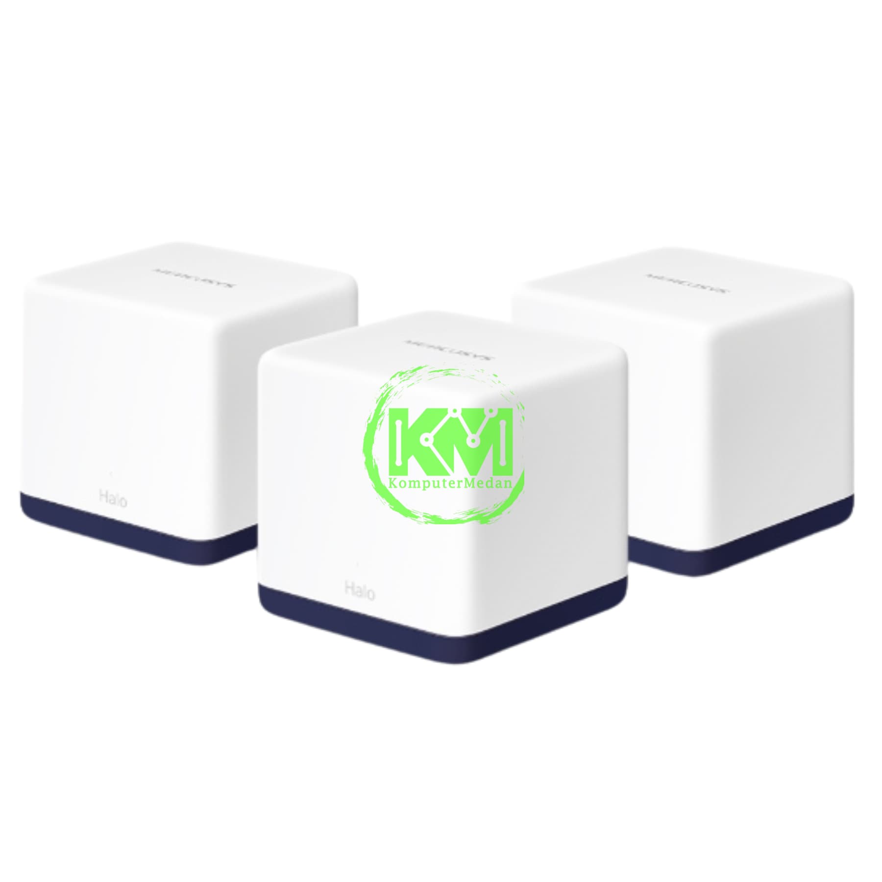 MERCUSYS HALO H50G (3-PACK) AC1900 WHOLE HOME MESH WI-FI SYSTEM - Image 1