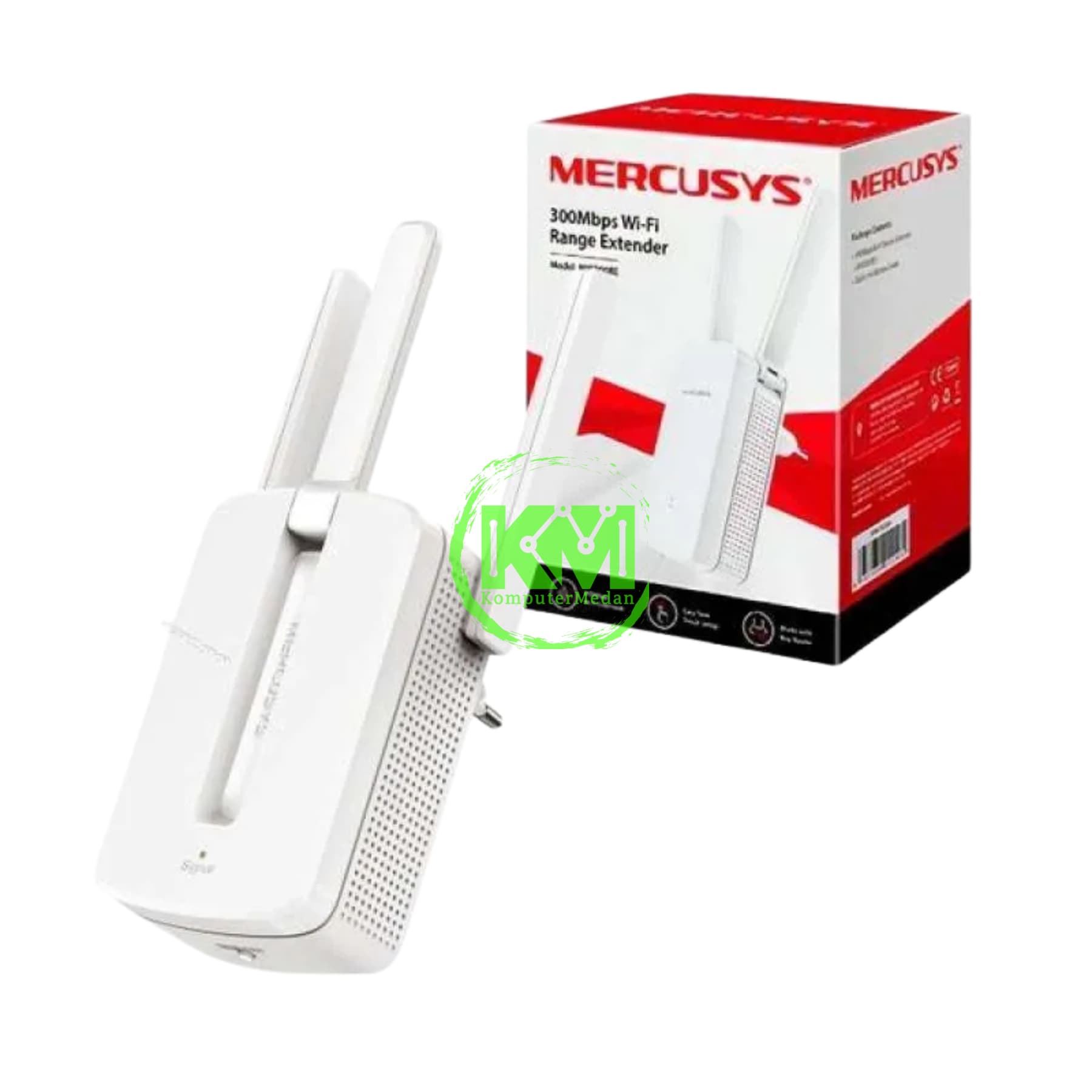 MERCUSYS MW300RE 300Mbps WI-FI RANGE EXTENDER - Image 5