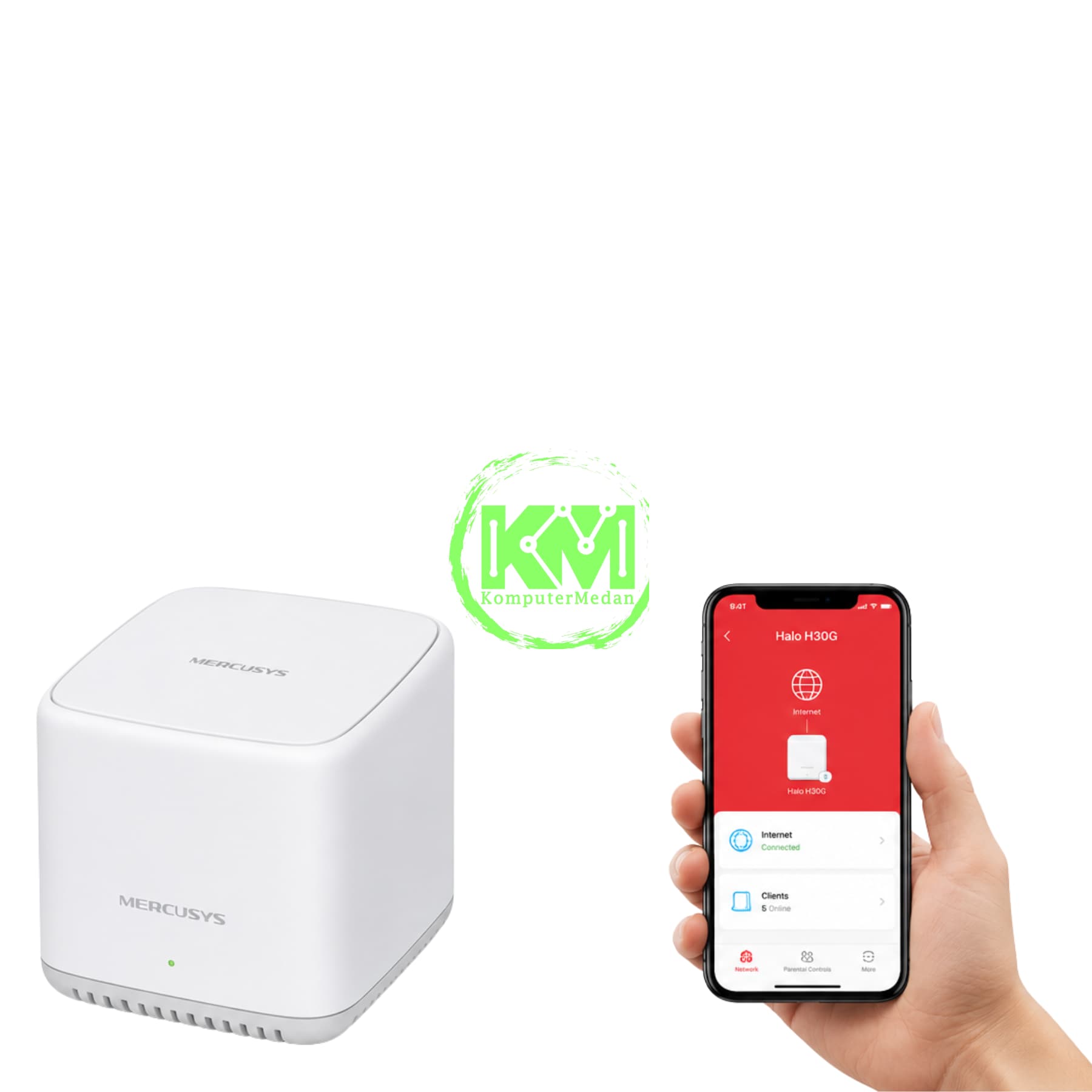 MERCUSYS HALO H30G (1-PACK) AC1300 WHOLE HOME MESH WI-FI SYSTEM - Image 4
