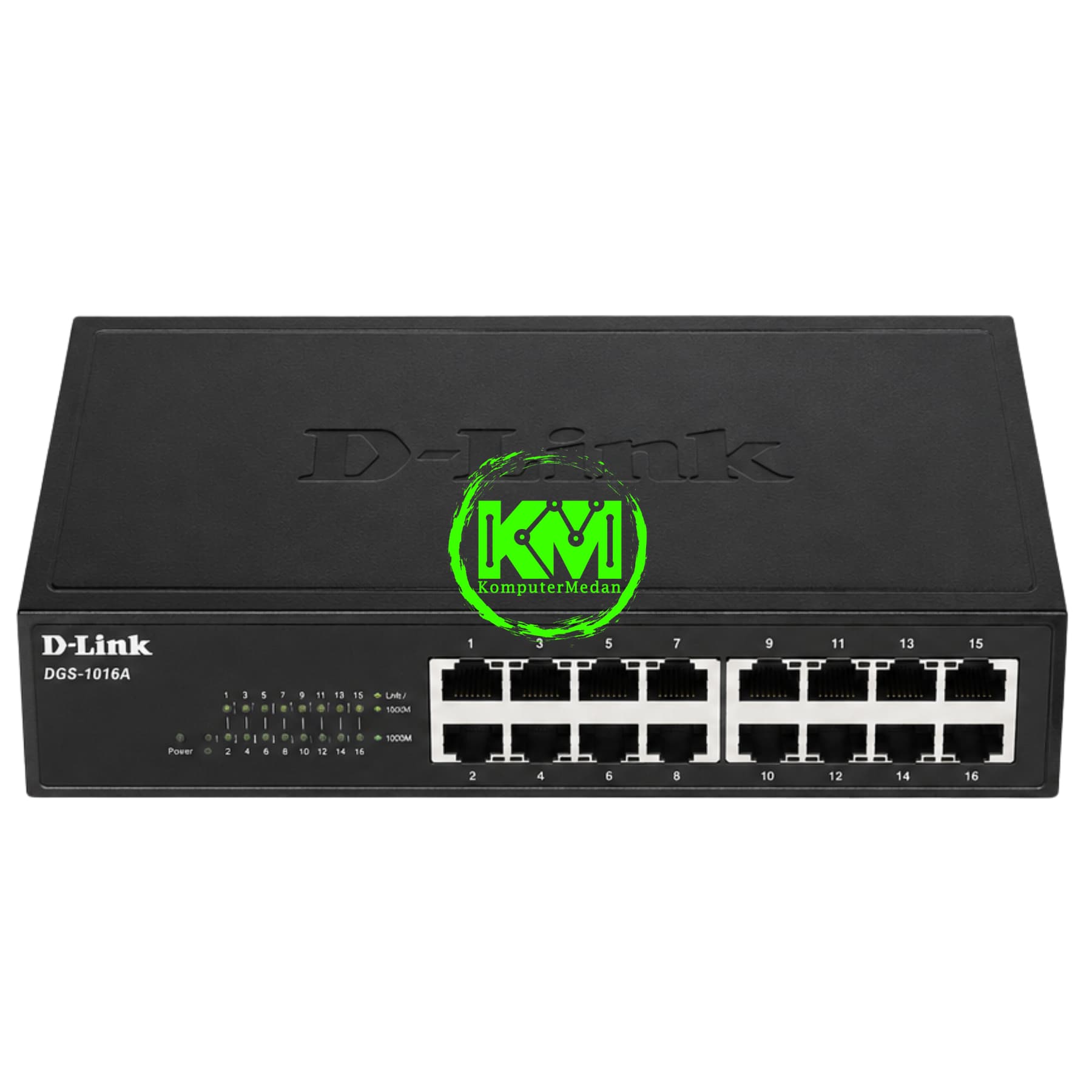 DLINK DGS-1016A 16-PORT GIGABIT UNMANAGED SWITCH