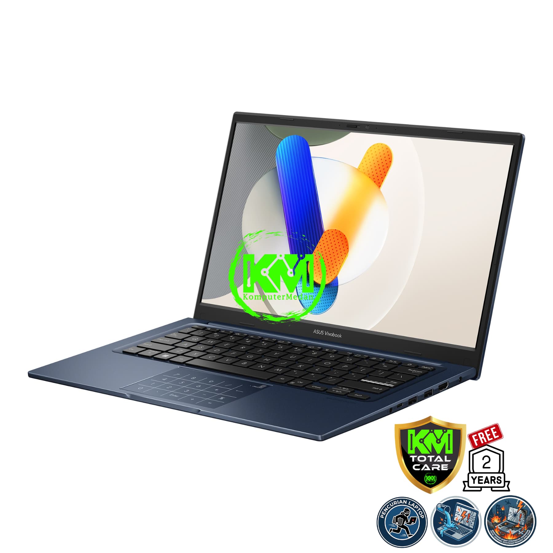 ASUS VIVOBOOK 14 A1404VA-VIPS3824M QUIET BLUE LAPTOP - Image 2