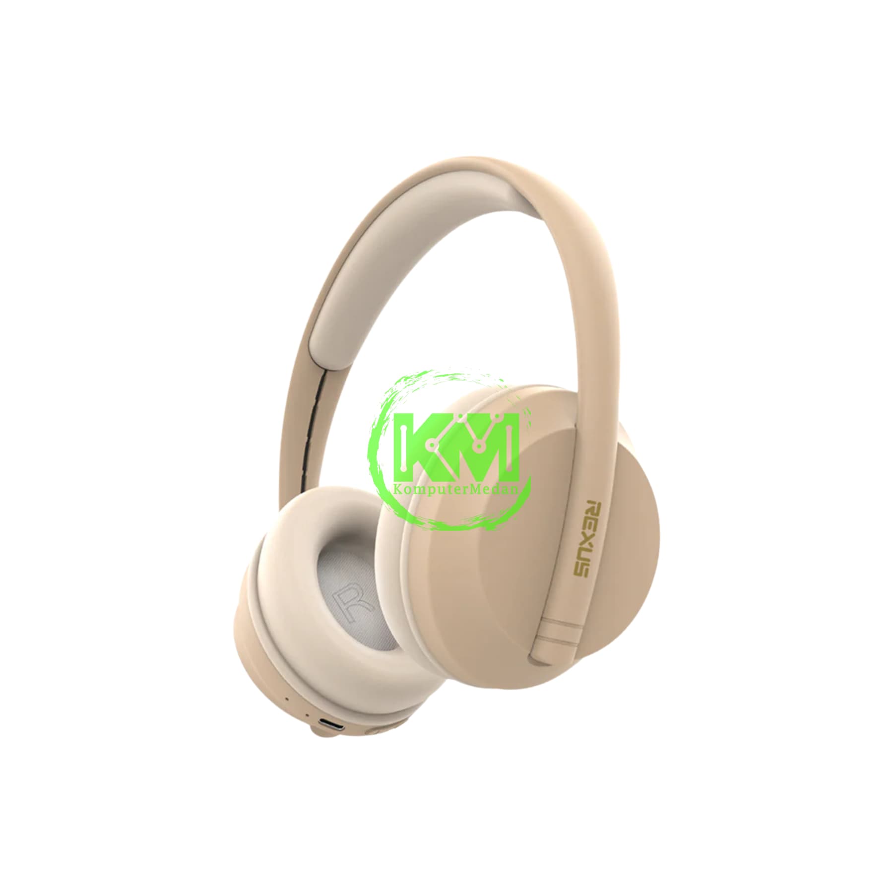 REXUS BT7 BEIGE BLUETOOTH HEADSET