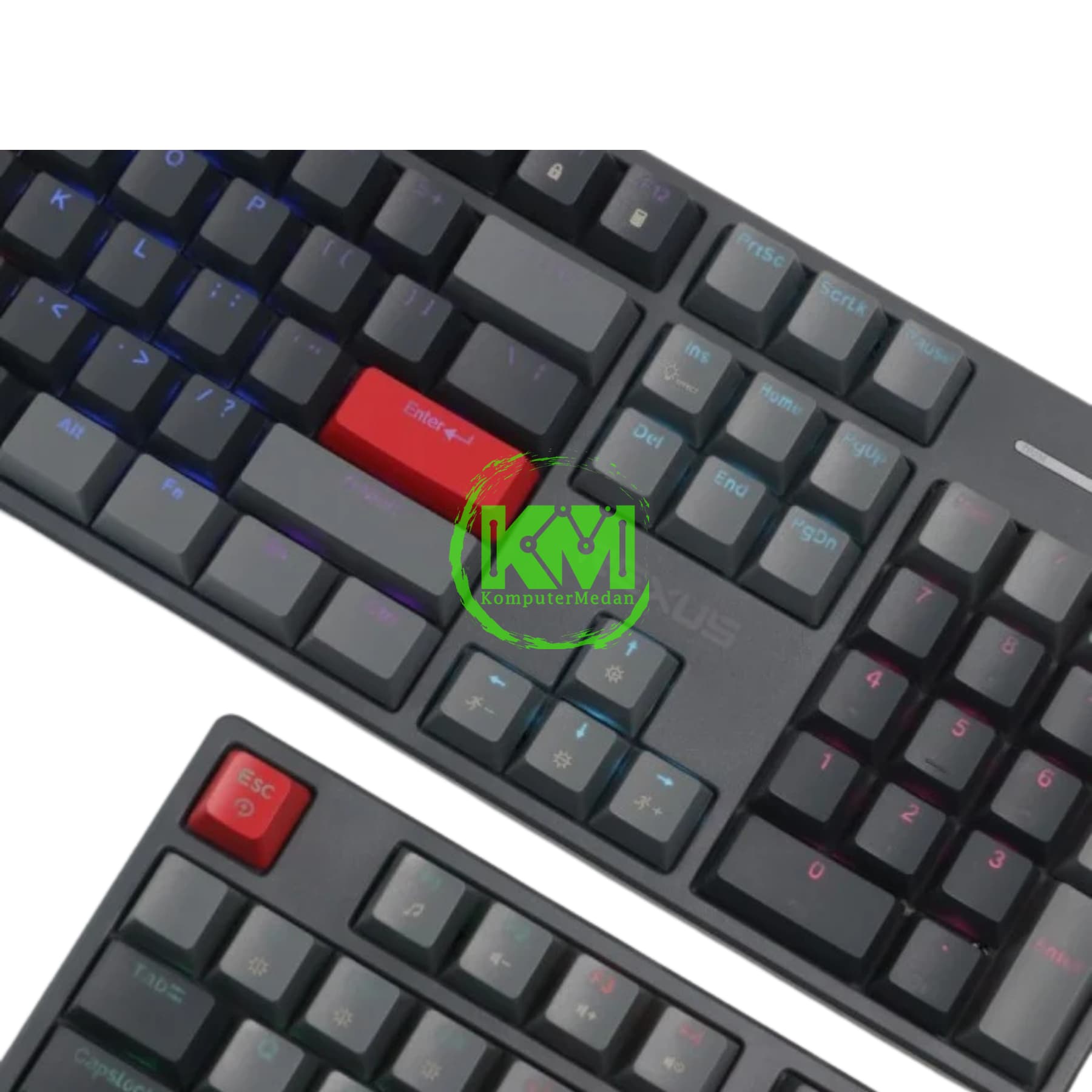 REXUS KX4 V2 HEROIC BLACK GREY / GREY BLACK MECHANICAL GAMING KEYBOARD
