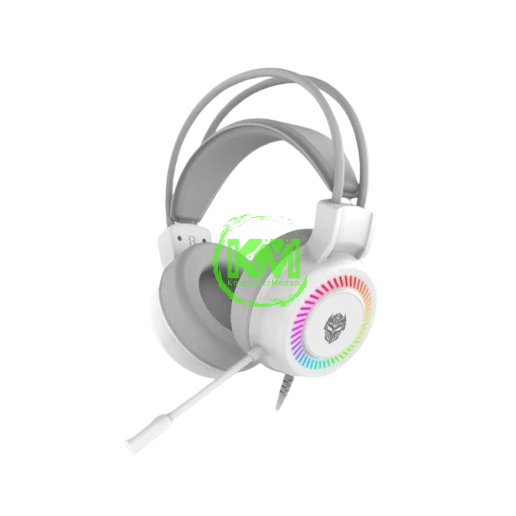 REXUS VONIX SH39 DUAL JACK BLACK & WHITE GAMING HEADSET