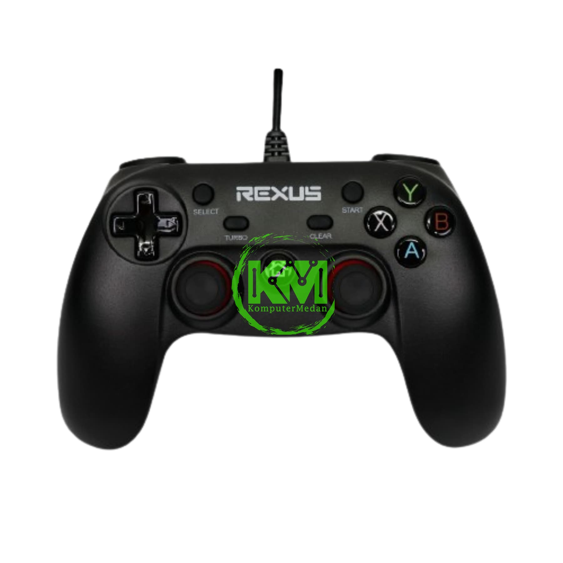 REXUS GLADIUS GX1 ANDROID PC PS3 BLACK GAMEPAD