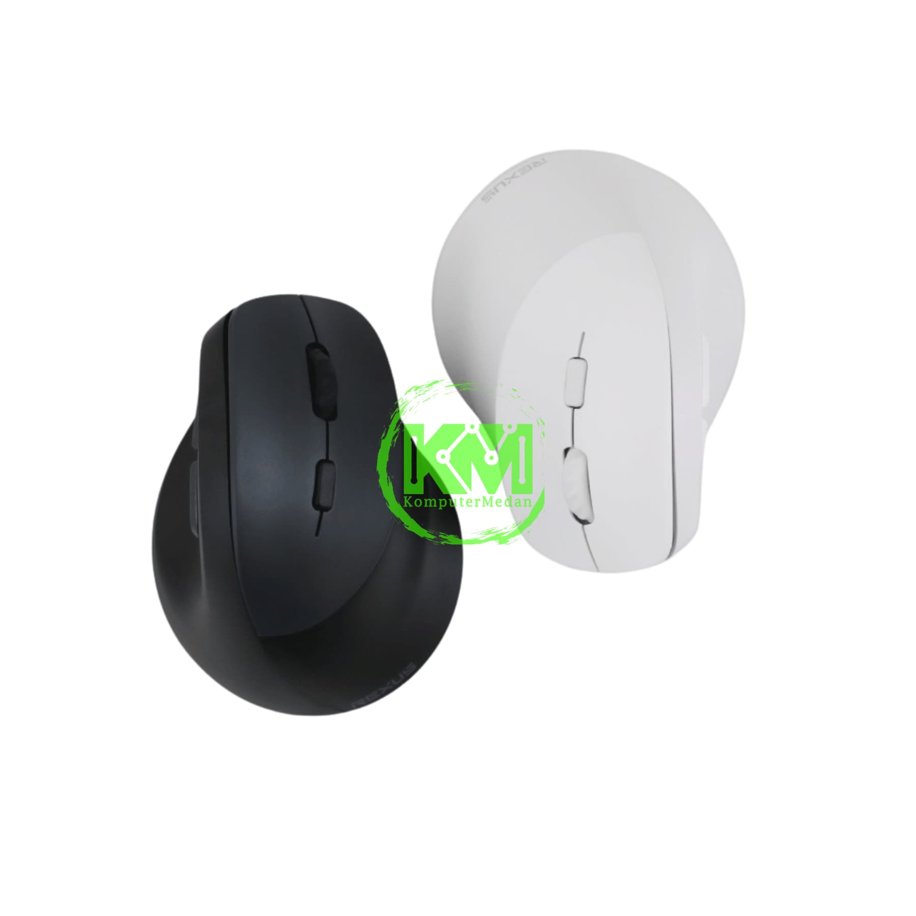 REXUS QV-260 BLACK & WHITE WIRELESS BLUETOOTH MOUSE