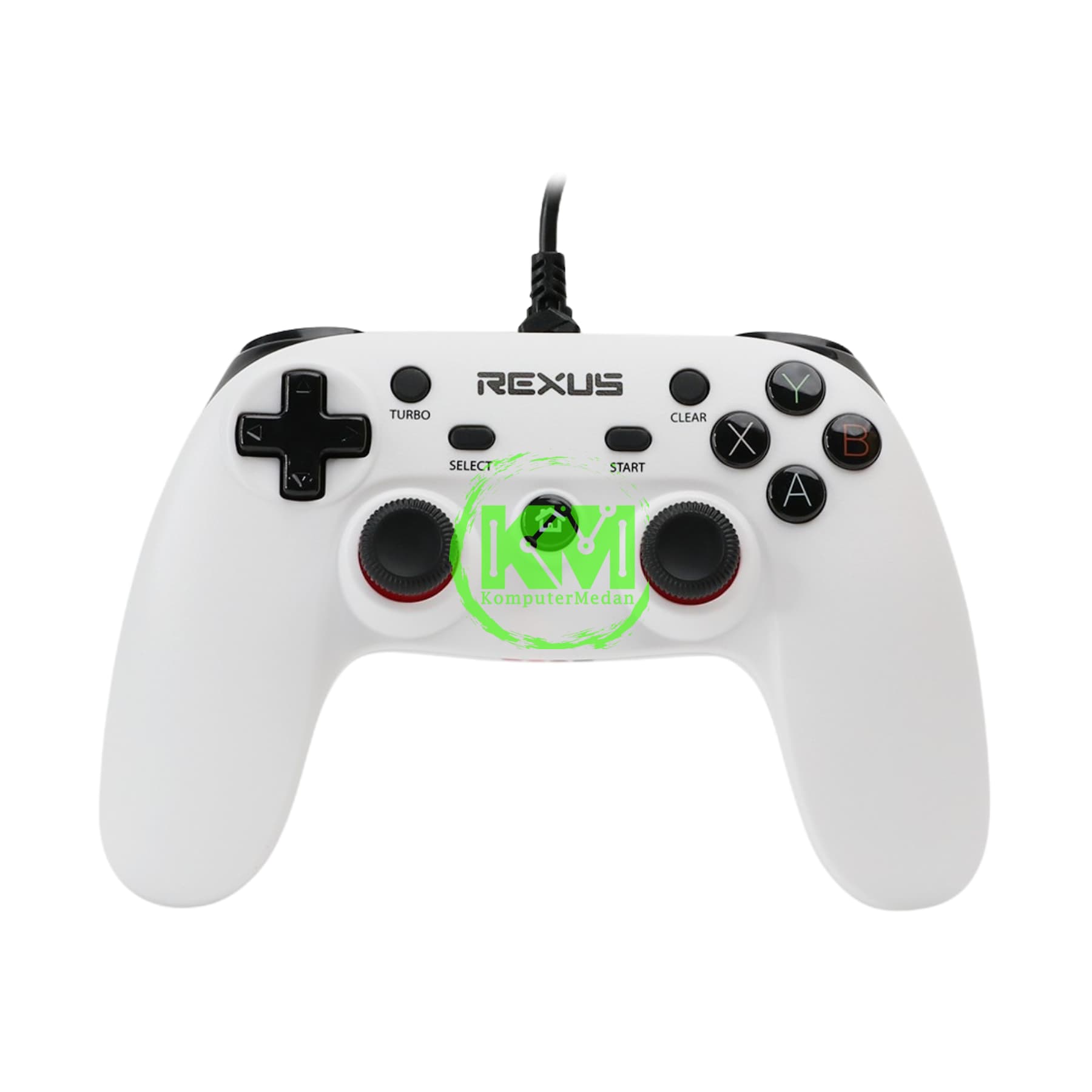 REXUS GLADIUS GX1 ANDROID PC PS3 WHITE GAMEPAD
