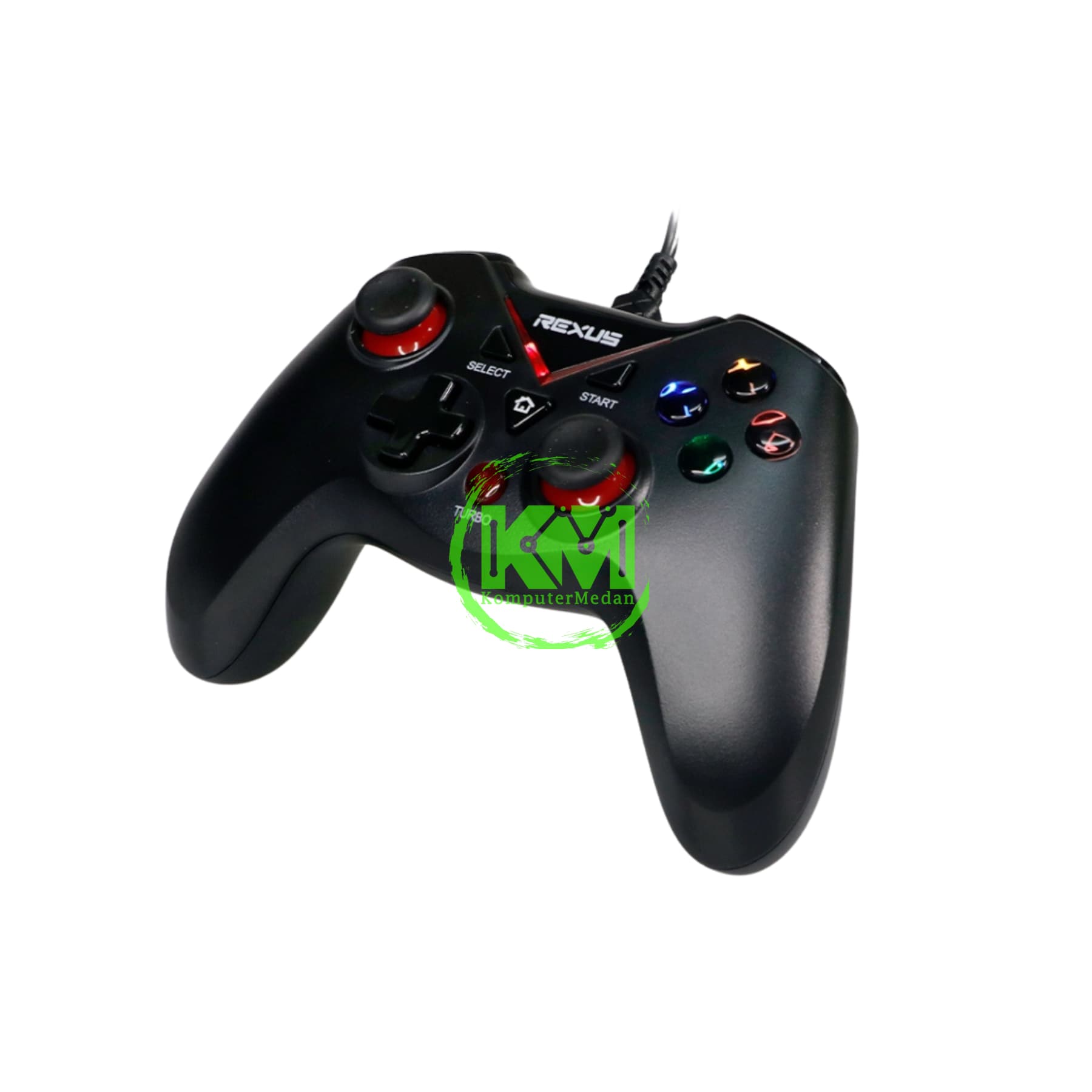 REXUS GLADIUS GX2 ANDROID PC PS3 BLACK GAMEPAD