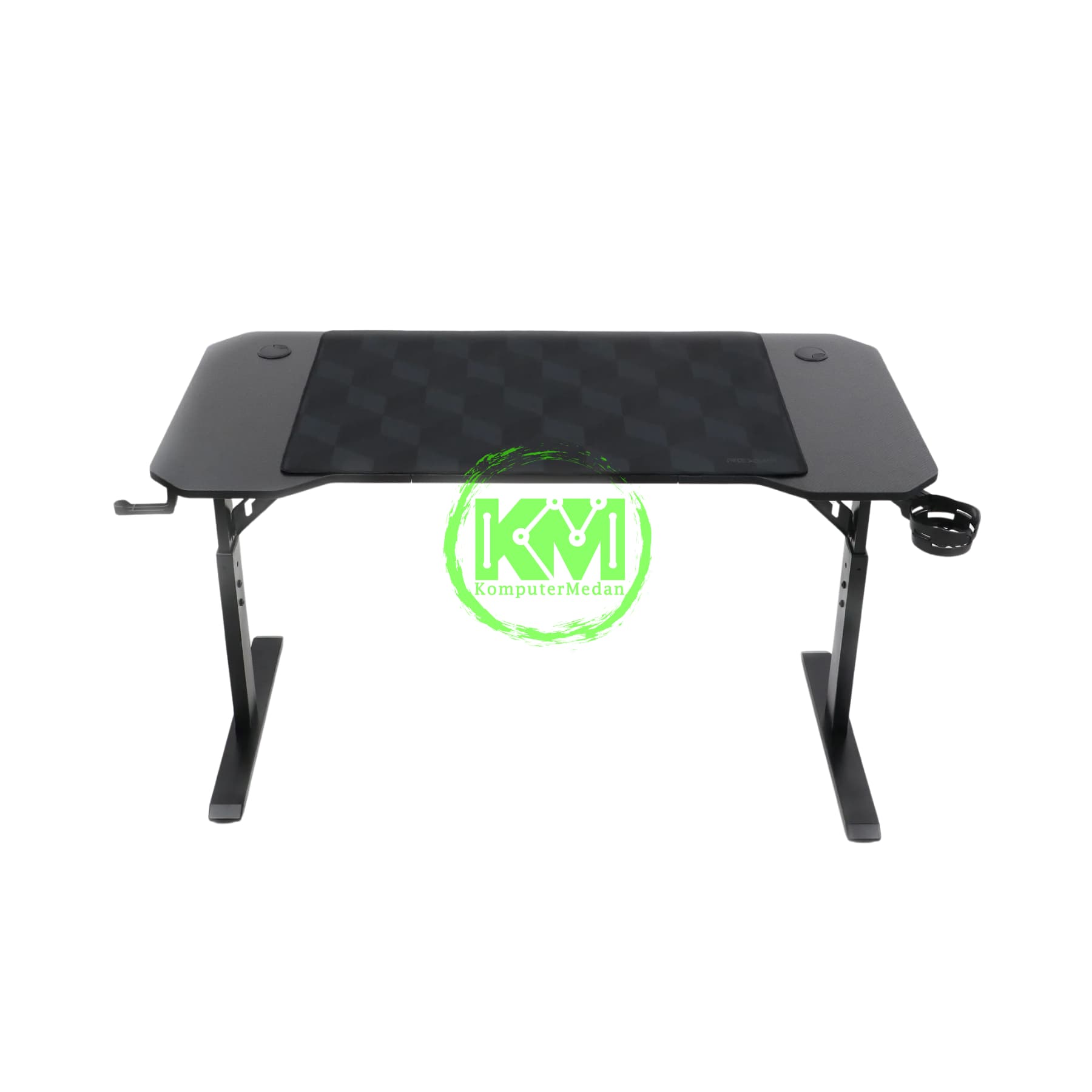 REXUS FORT RXD-121 BLACK (FORT 120cm) GAMING DESK - Image 3