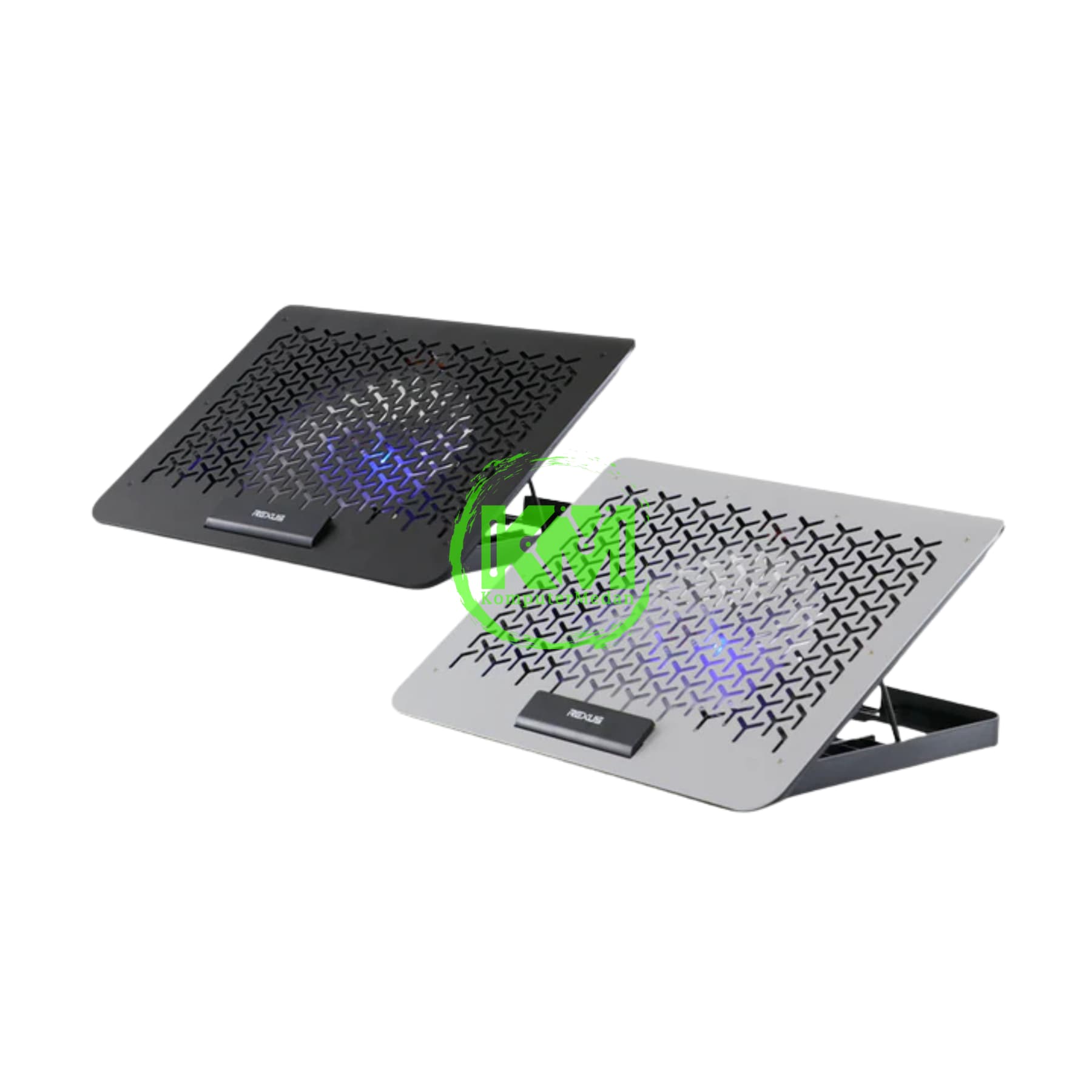 REXUS BREEZE B145 BLACK & SILVER COOLINGPAD