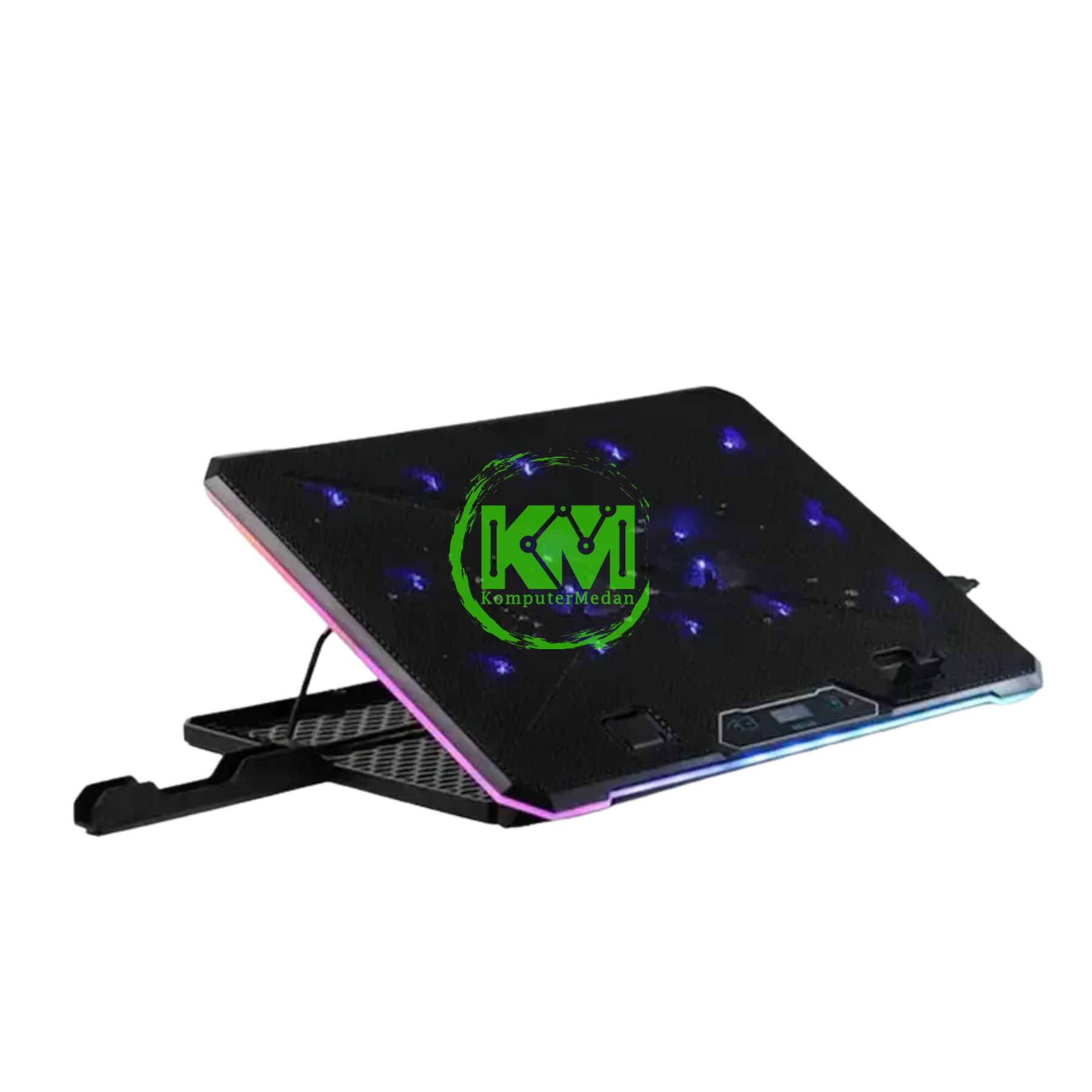 REXUS BREEZE B165 RUNNING RGB BLACK COOLINGPAD