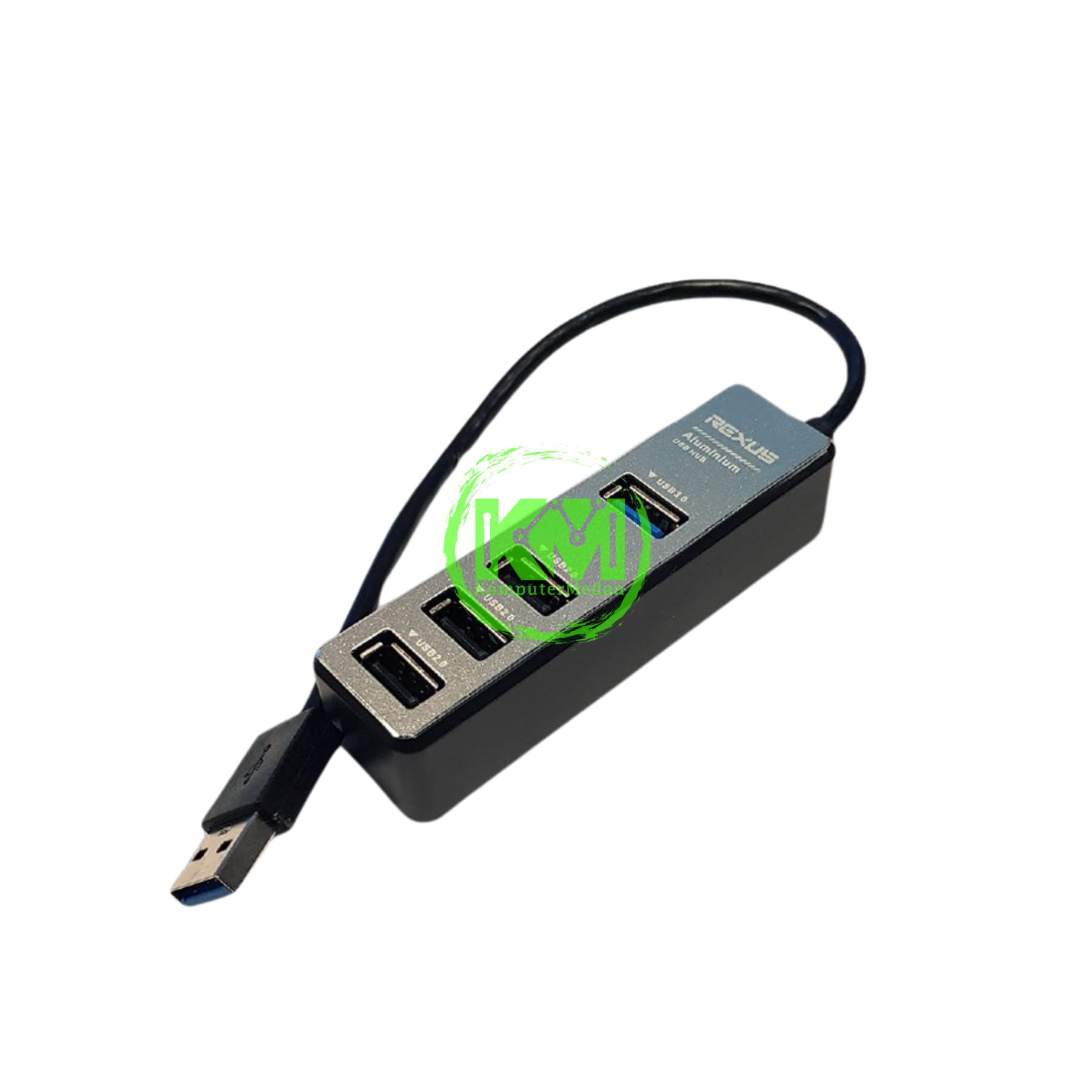 REXUS RXH-329 V.3.0 4PORT USB HUB (V3.0 1PORT + V2.0 3PORT) - Image 3