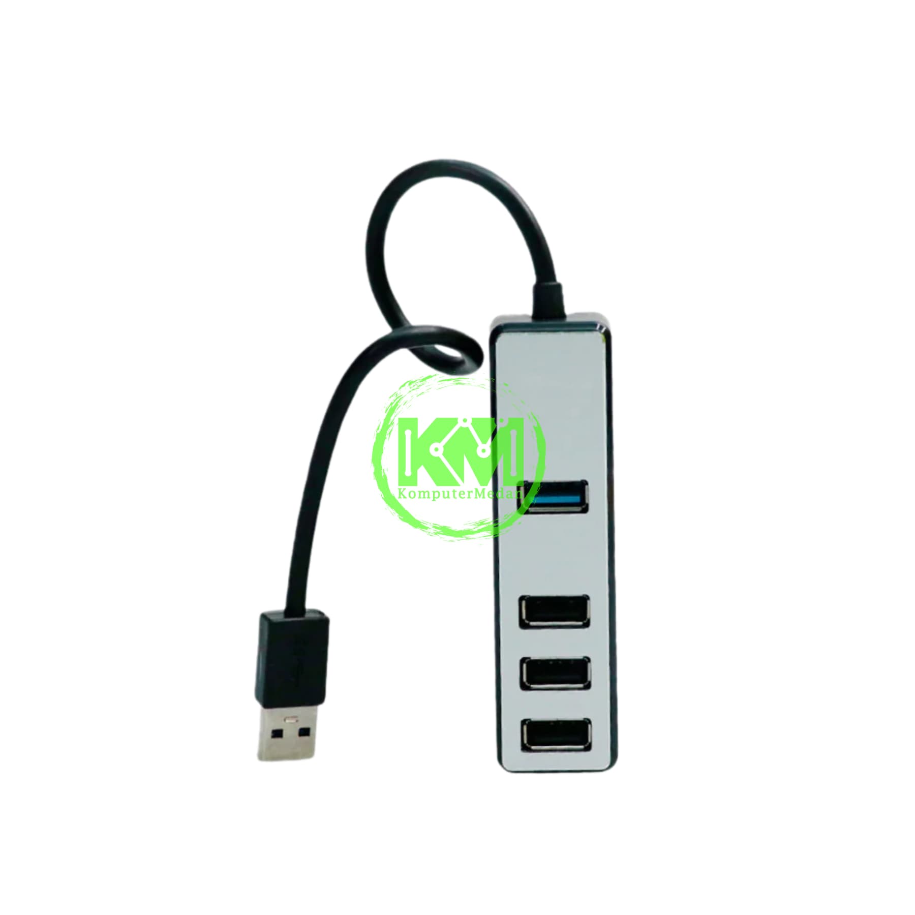 REXUS RXH-329 V.3.0 4PORT USB HUB (V3.0 1PORT + V2.0 3PORT) - Image 1