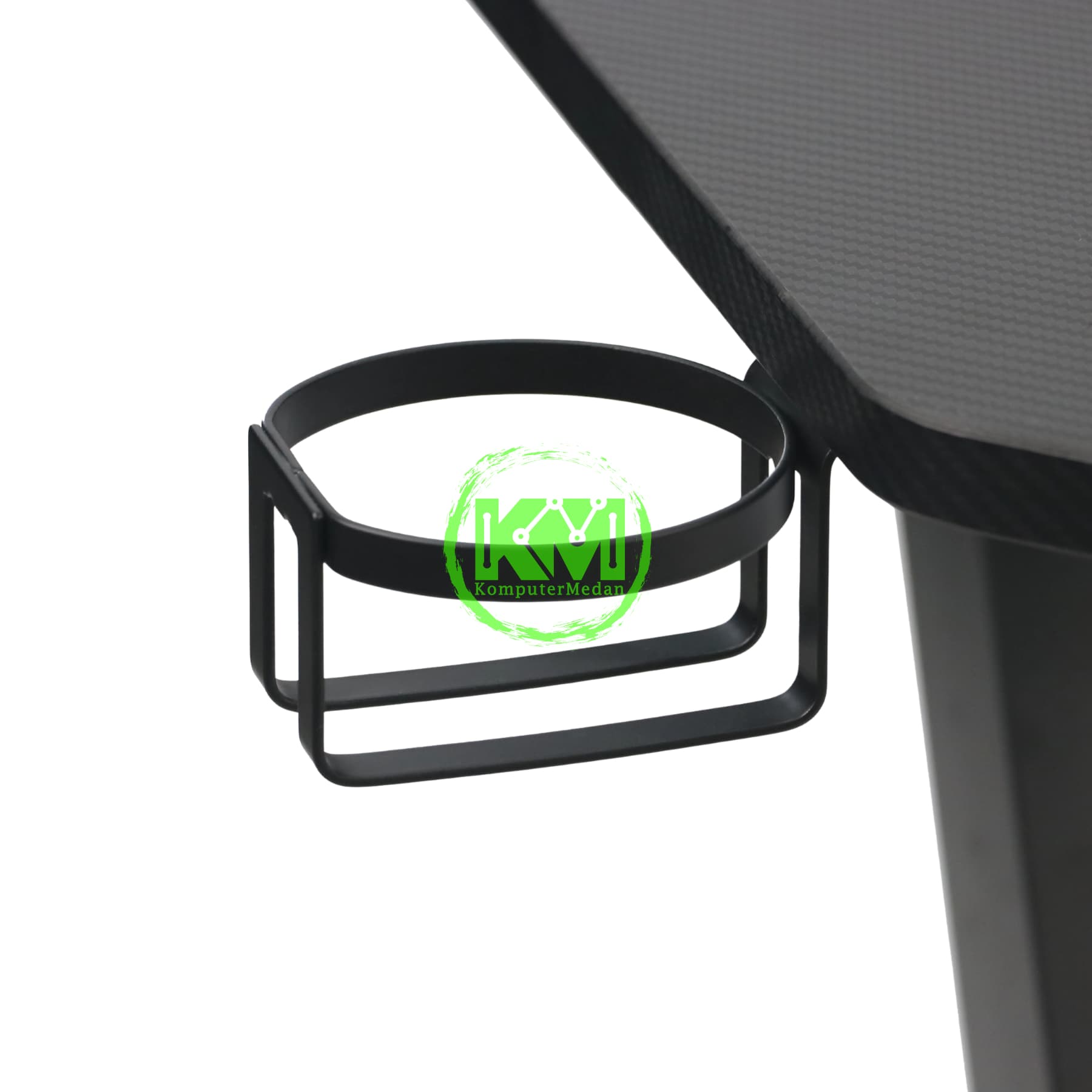REXUS OMNI RXB-147 BLACK GAMING DESK (Inc. Arm Monitor & Peg-Board) - Image 7