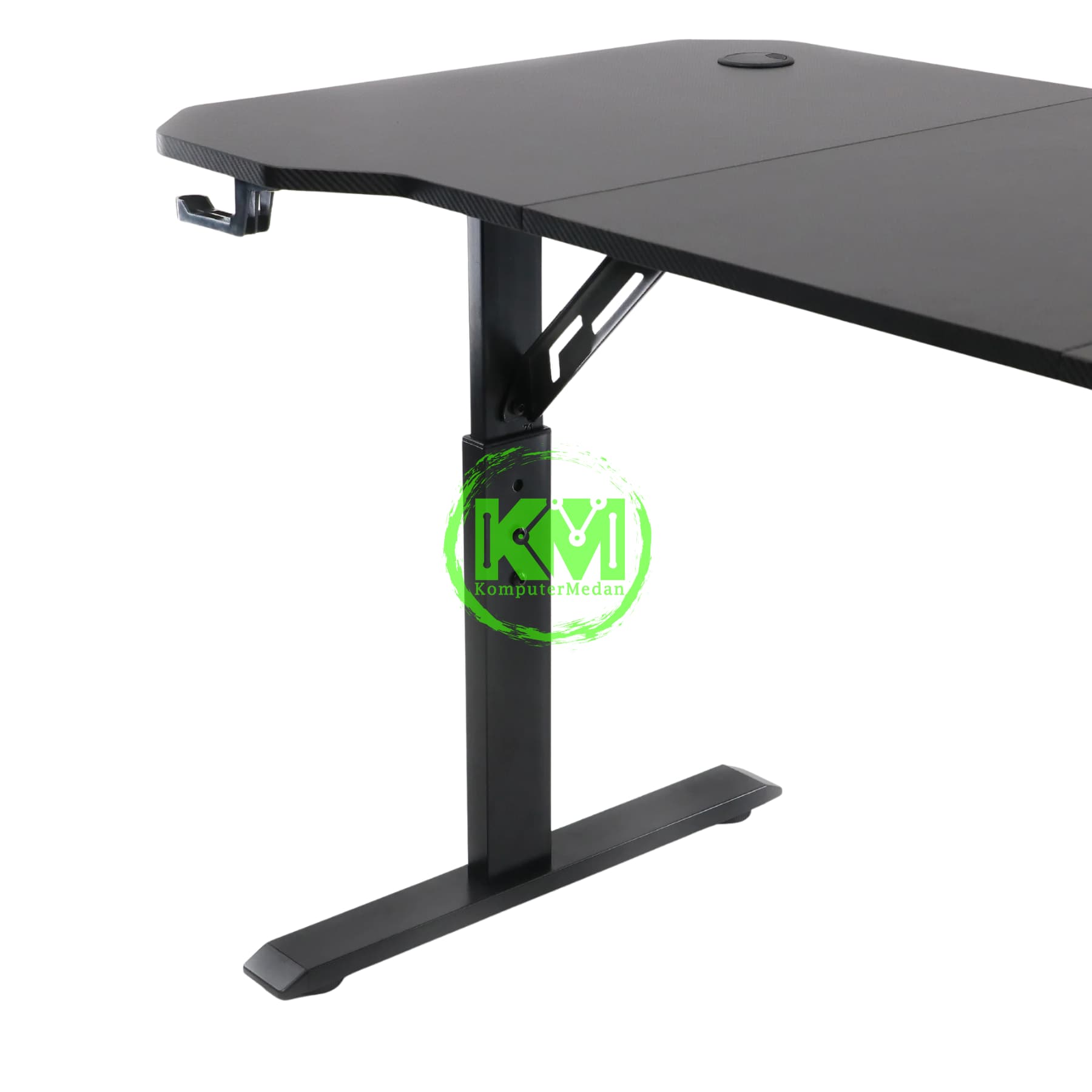 REXUS FORT RXD-141 BLACK (FORT 140cm) GAMING DESK - Image 5