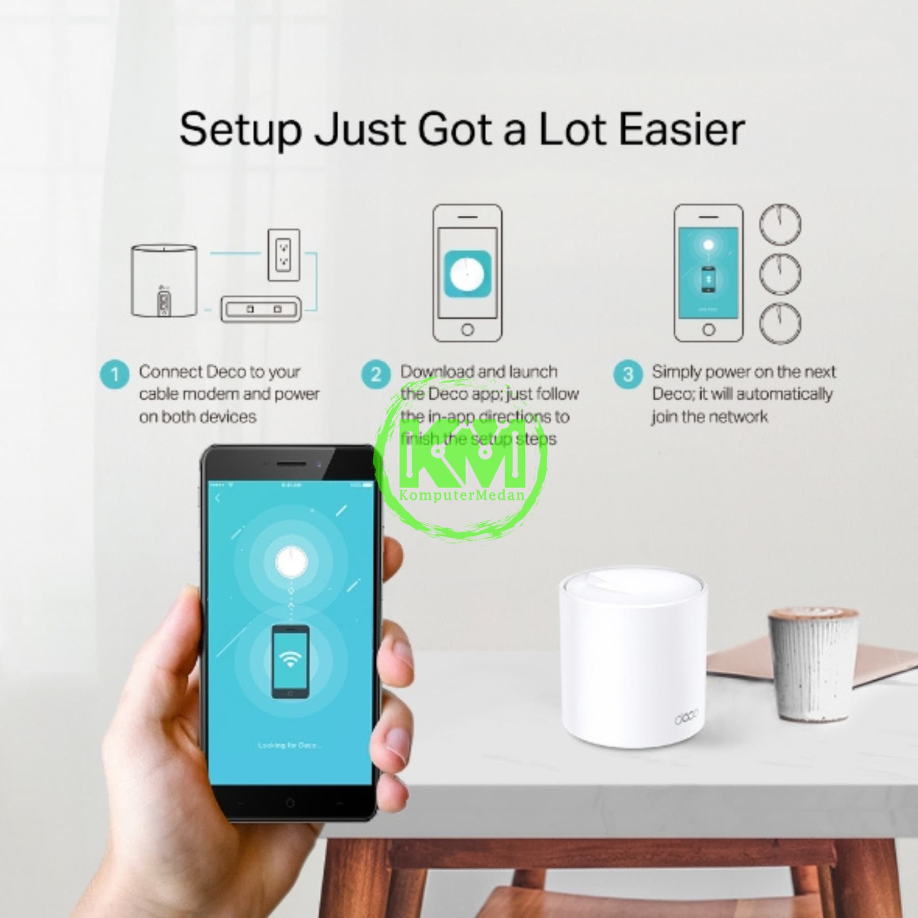 TP-LINK DECO X20 (1-PACK) AX1800 WHOLE HOME MESH Wi-Fi 6 SYSTEM - Image 7