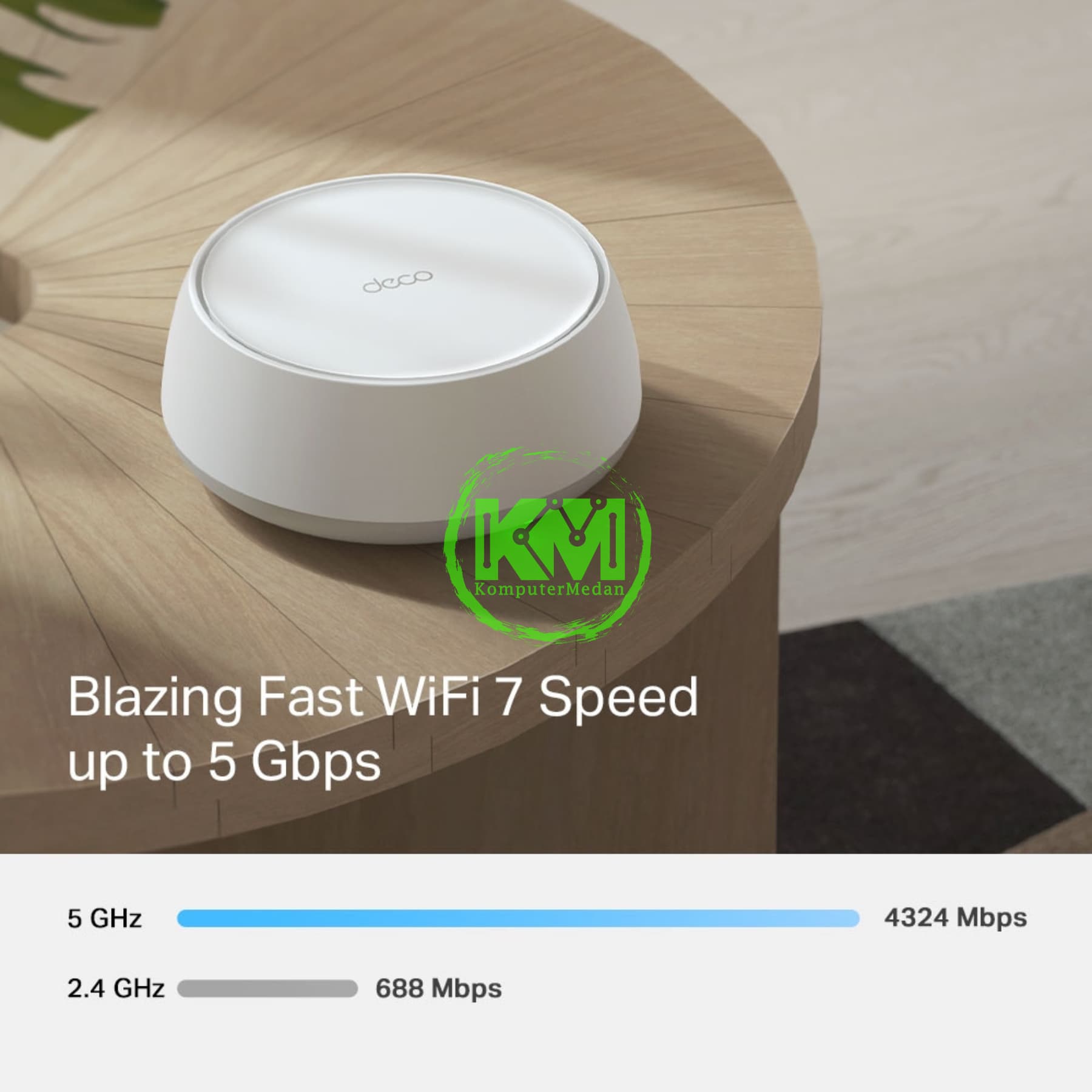 TP-LINK DECO BE25 (1-PACK) BE5000 WHOLE HOME MESH WIFI 7 SYSTEM - Image 4