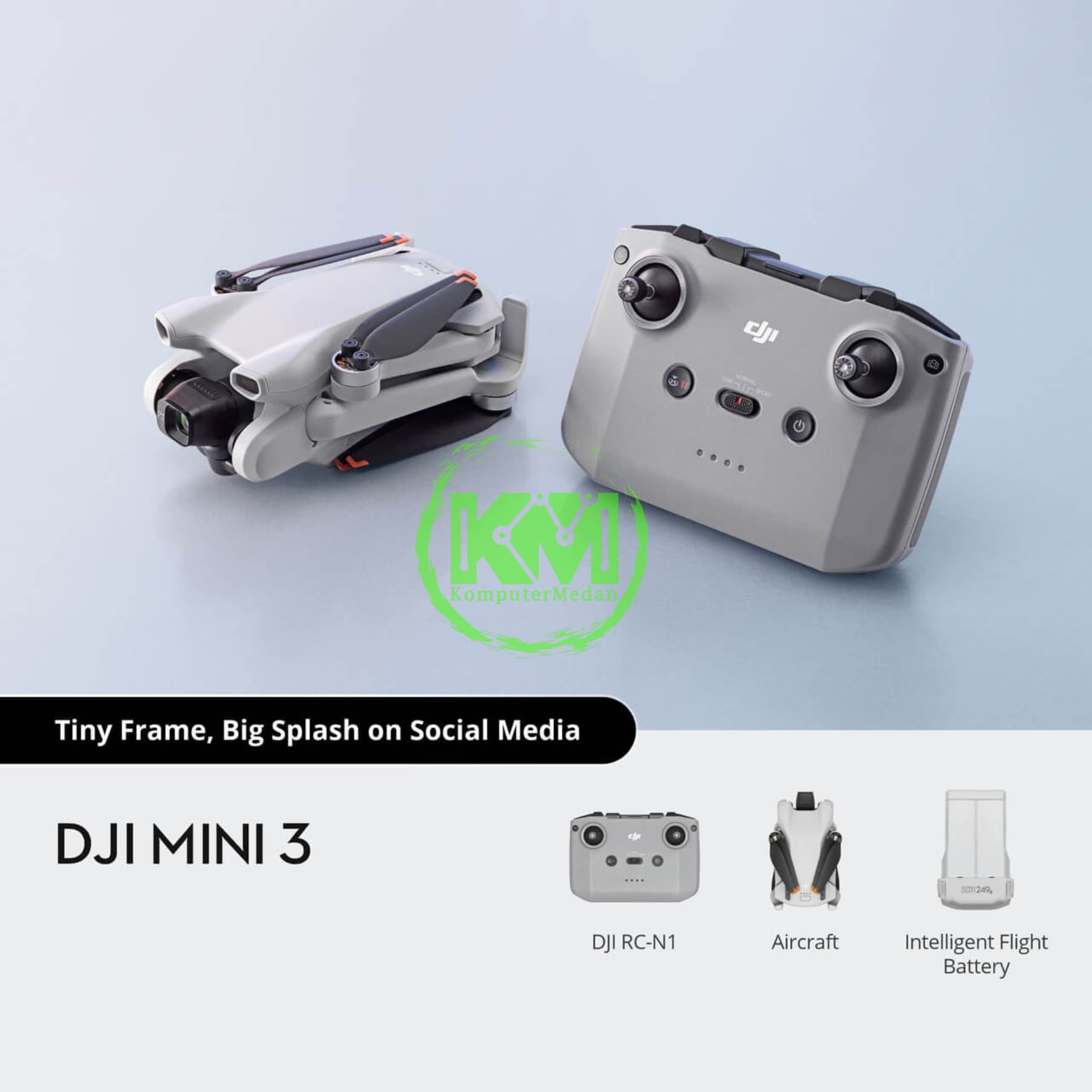 DJI MINI 3 (DJI RC) (GL) 8100090711 - Image 8