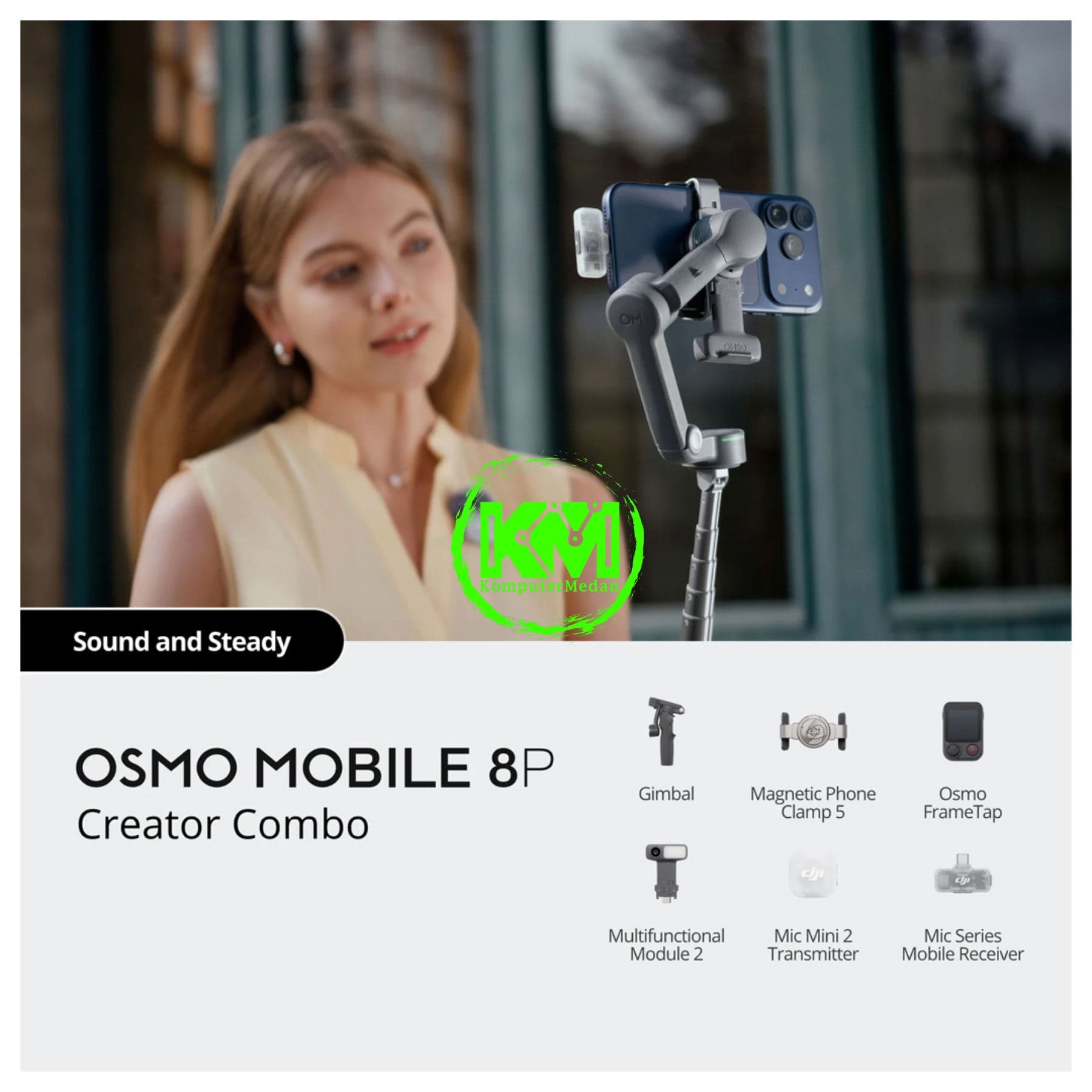 DJI OSMO MOBILE 8P CREATOR COMBO 8100114964 - Image 6