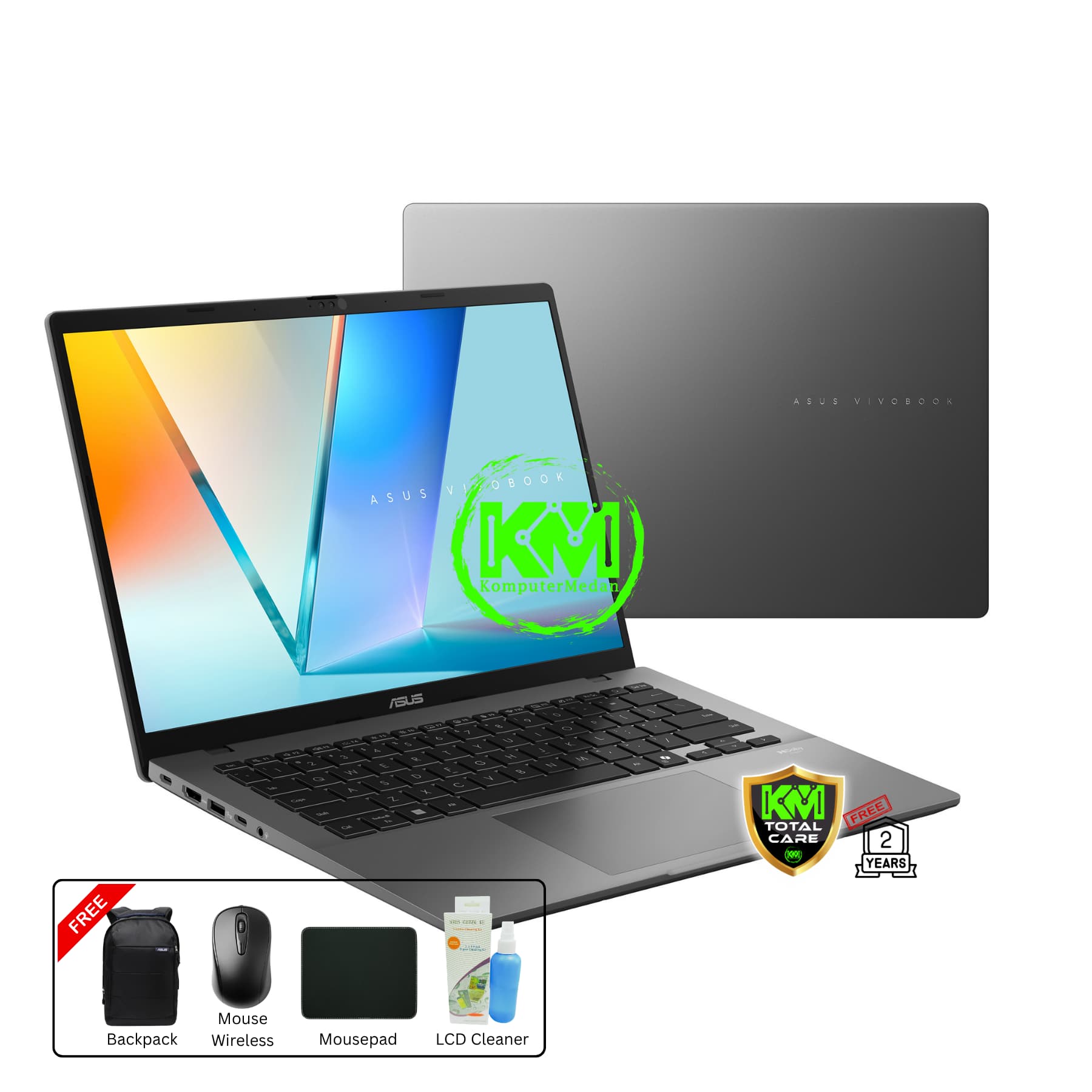ASUS VIVOBOOK 14 M3407HA-VIPS7111M MATTE GRAY LAPTOP