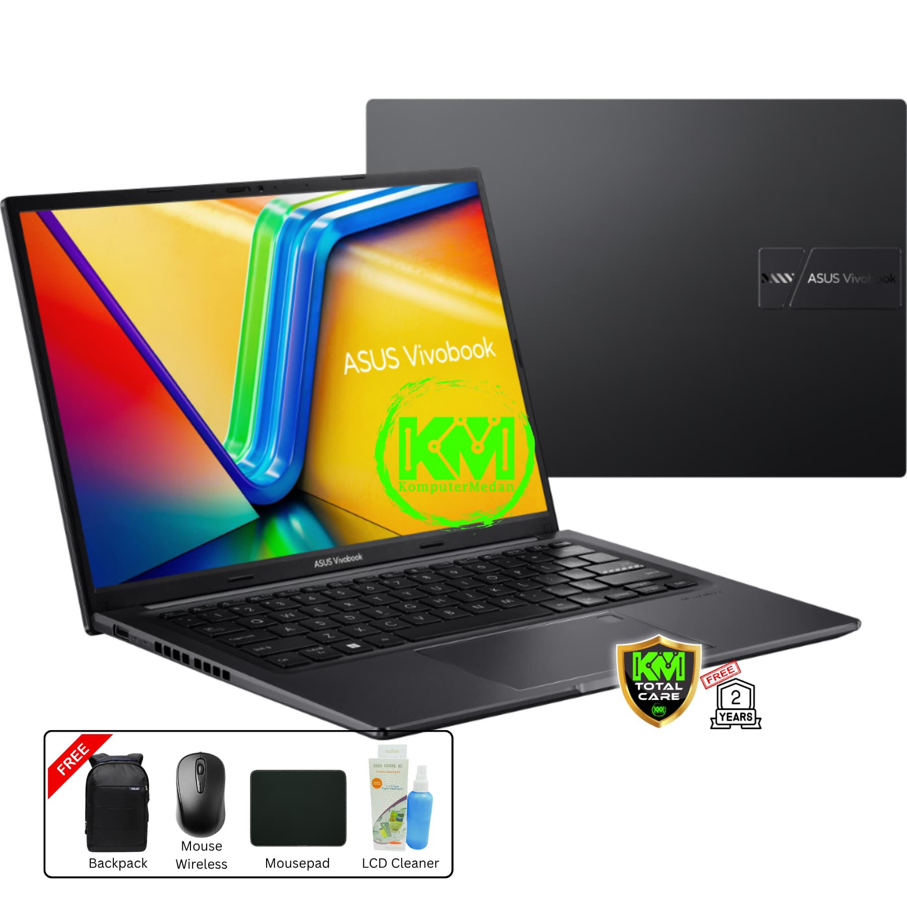 ASUS VIVOBOOK S14 M5406KA-OLED7211M NEUTRAL BLACK LAPTOP