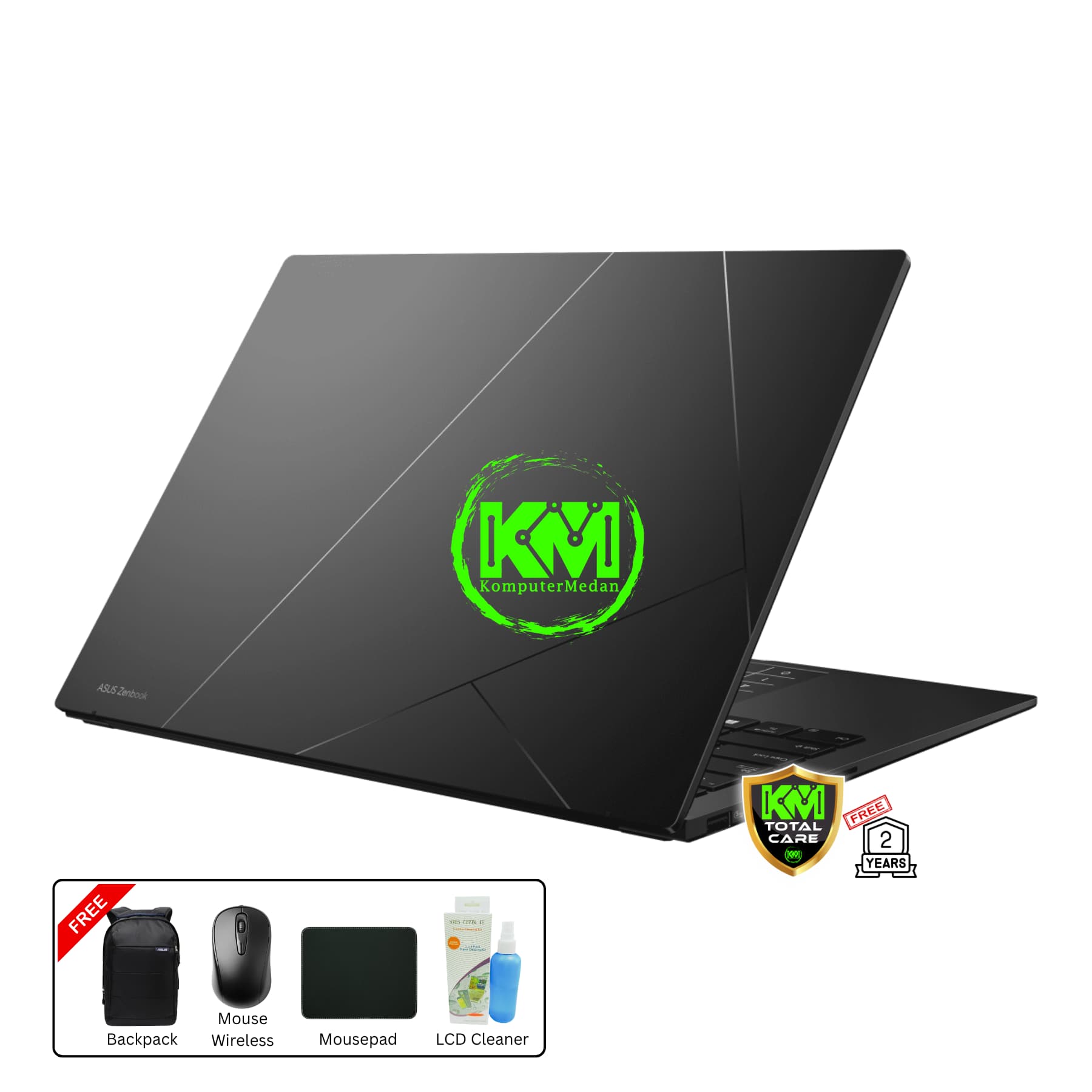 ASUS ZENBOOK 14 OLED UM3406KA-OLEDS7311M JADE BLACK LAPTOP