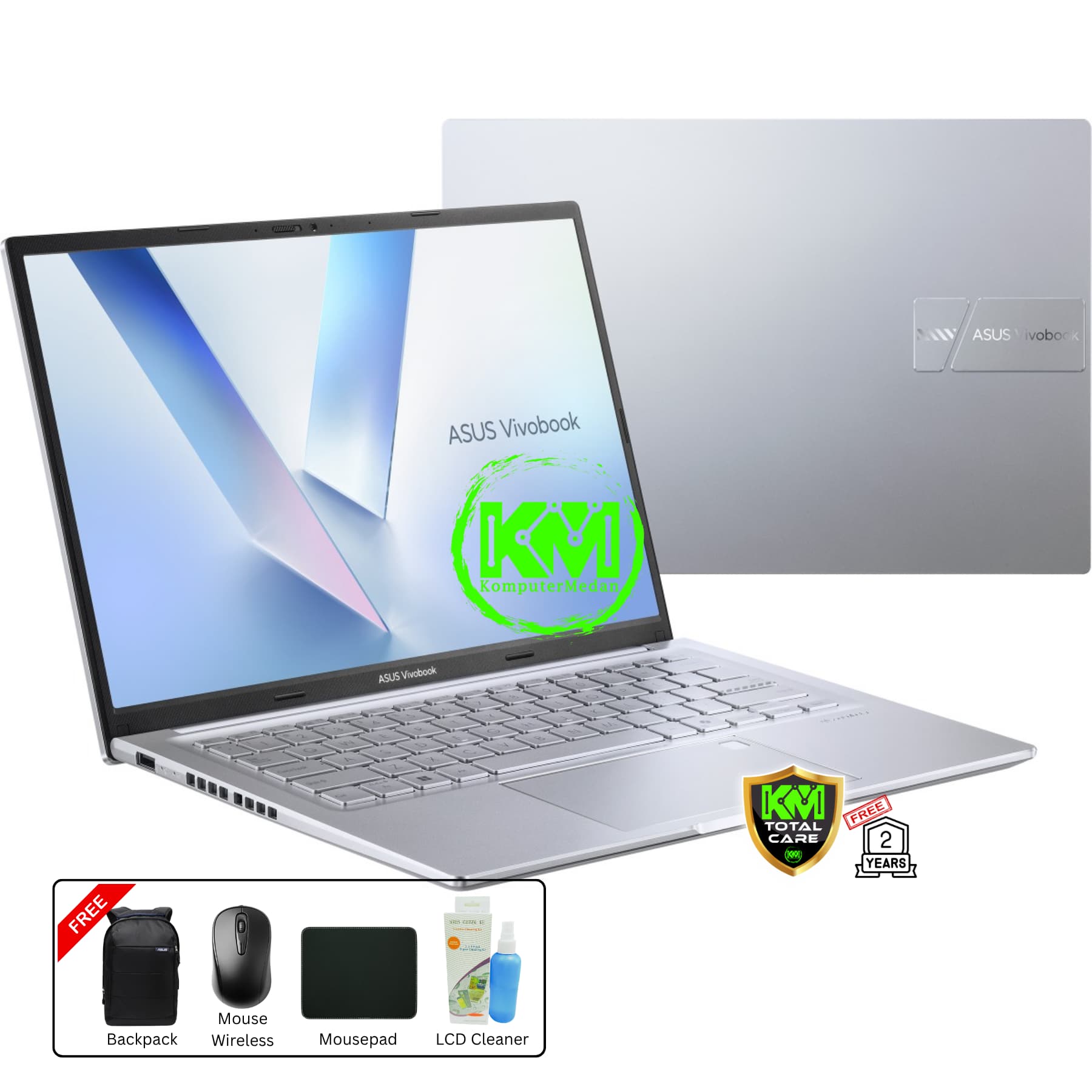 ASUS VIVOBOOK GO 15 E1504FA-VIPS3153M COOL SILVER LAPTOP