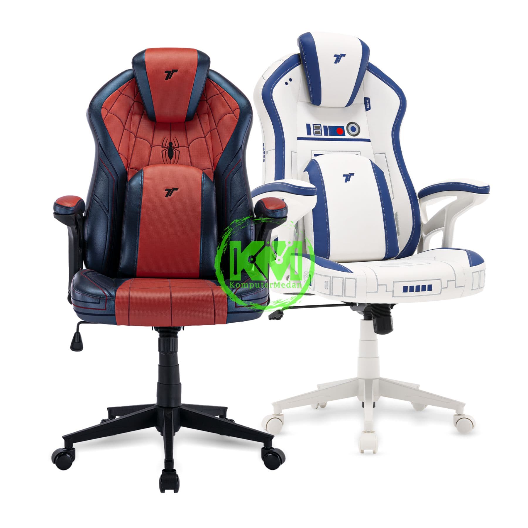 TTRACING DUO V4 PRO GAMING CHAIR (SPIDER-MAN / R2-D2 EDITION) - Image 1