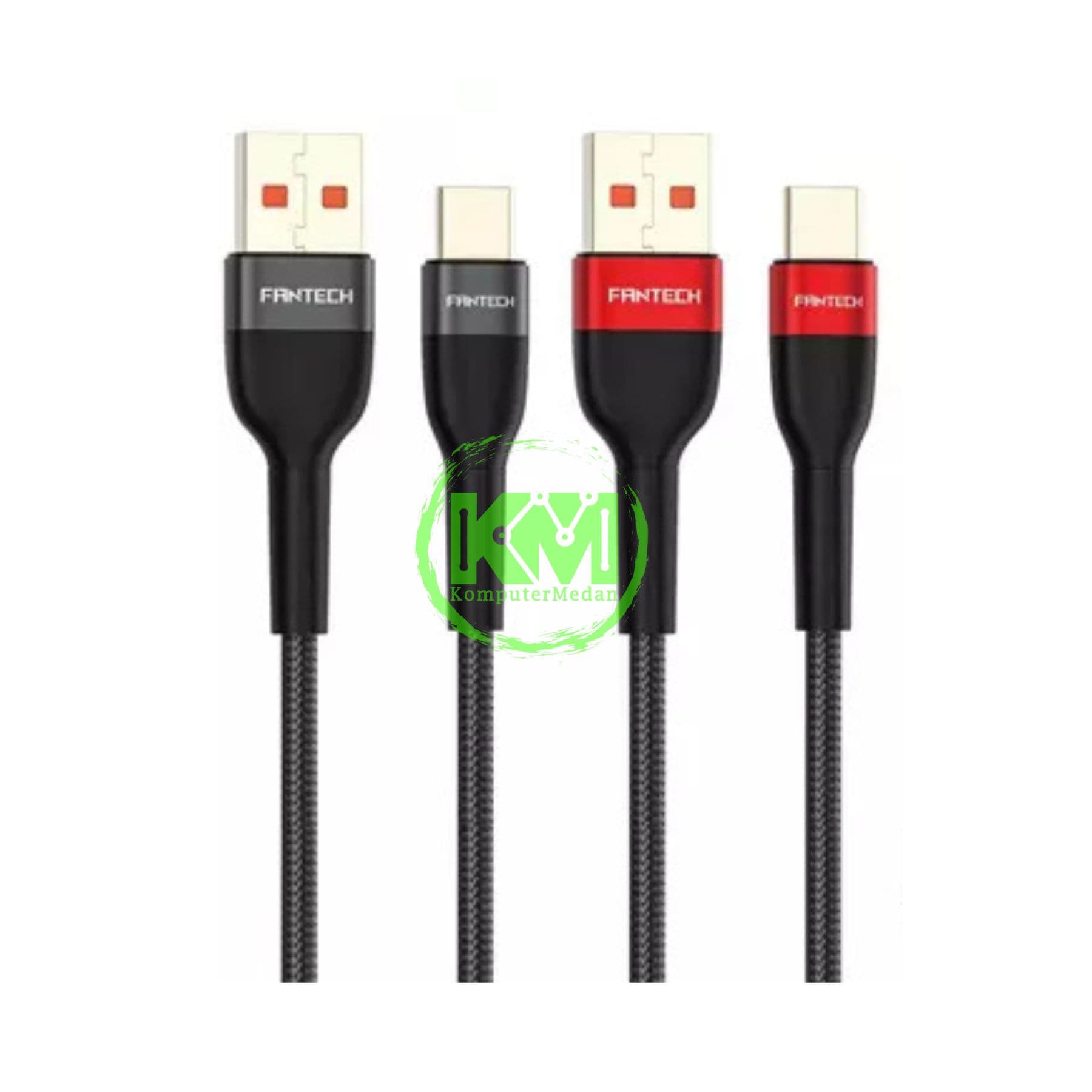 FANTECH DURALINK KCB1201 CABLE - BLACK & RED