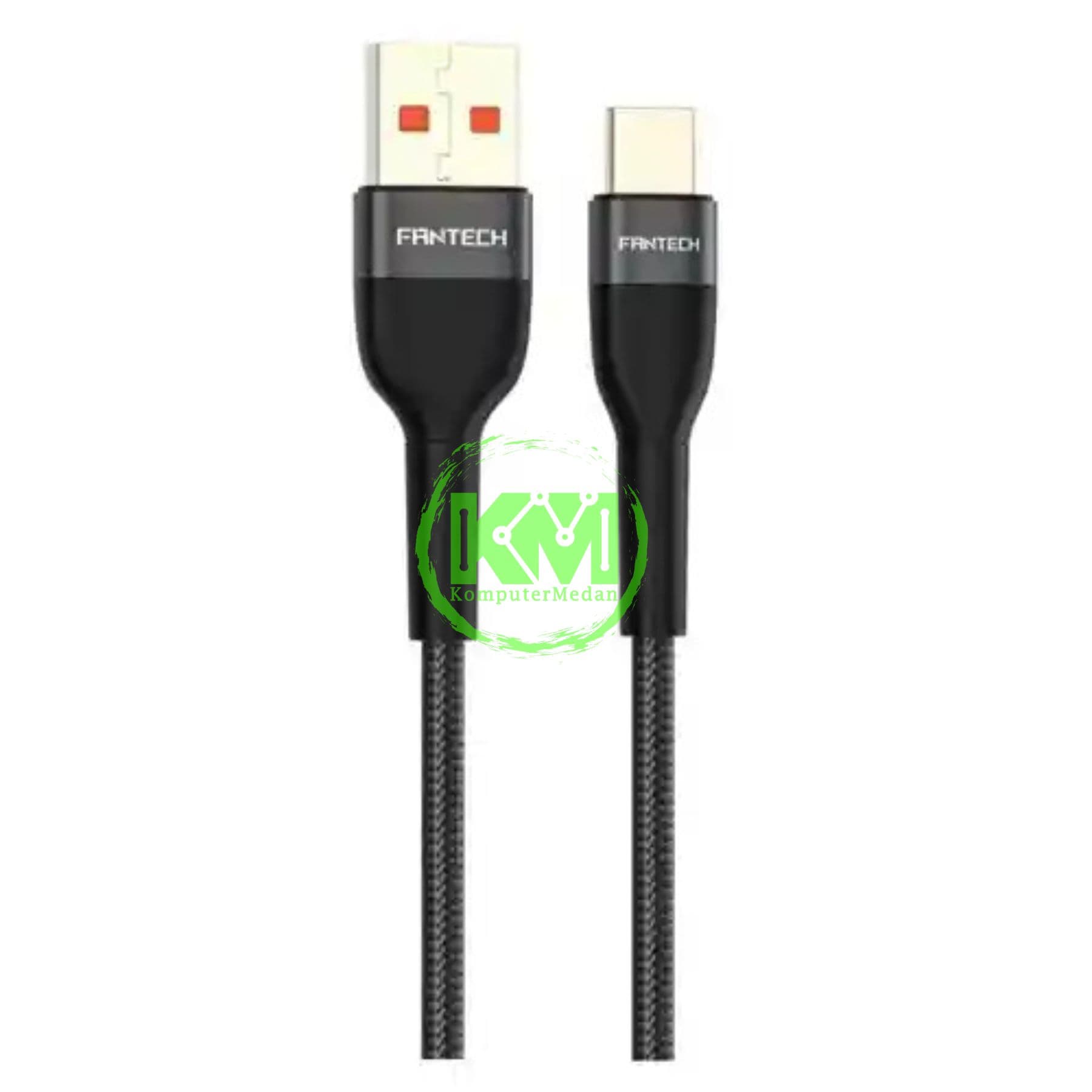 FANTECH DURALINK KCB1201 CABLE - BLACK & RED - Image 2