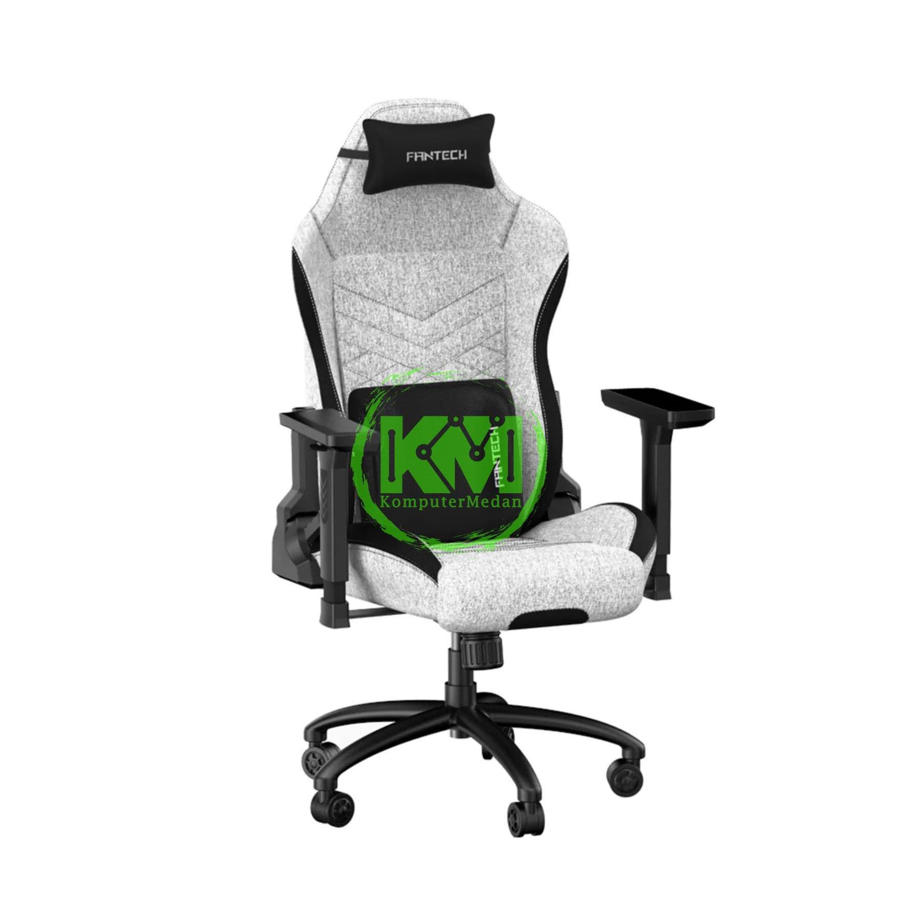 FANTECH GAMING CHAIR - LEDARE GC-192- / UMBER BROWN, PRIMASTITCH GREY & MIDNIGHT BLACK - Image 5