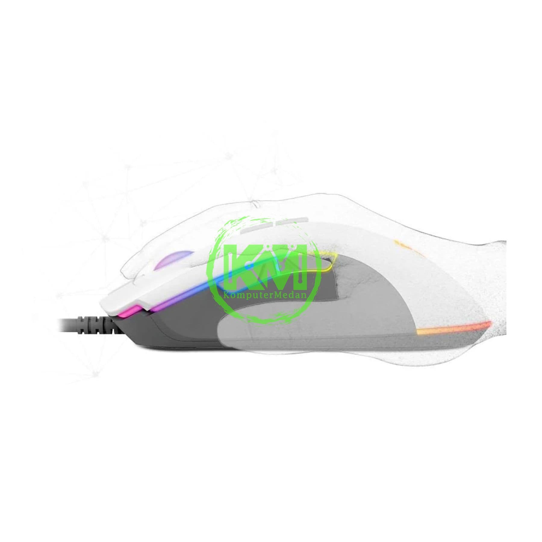 MOUSE GAMING FANTECH X17 WHITE - Image 3
