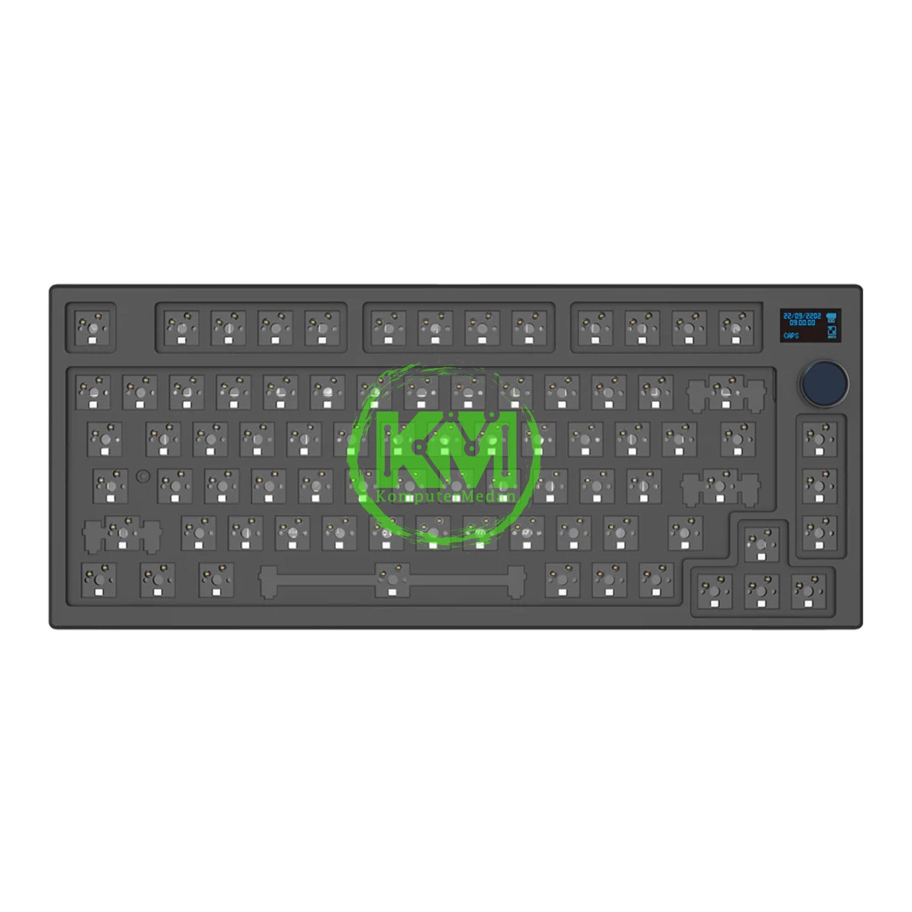 KB MECHANICAL FANTECH MK-910 MAXFIT 81 WIRELESS - BAREBONE (WHITE CASE/BLACK CASE) - Image 2
